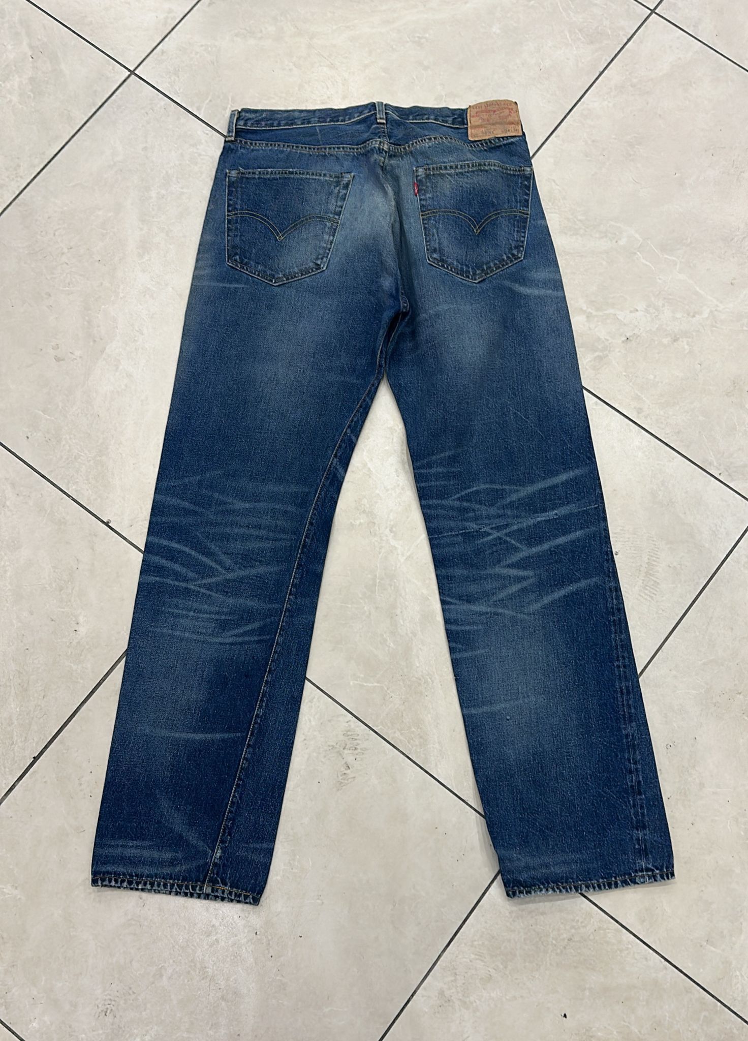 Levi's Vintage Clothing LVC Levi's Vintage Clothing 1955 501XX BigE Selvedge Jeans Size US 34 / EU 50 - 2 Thumbnail