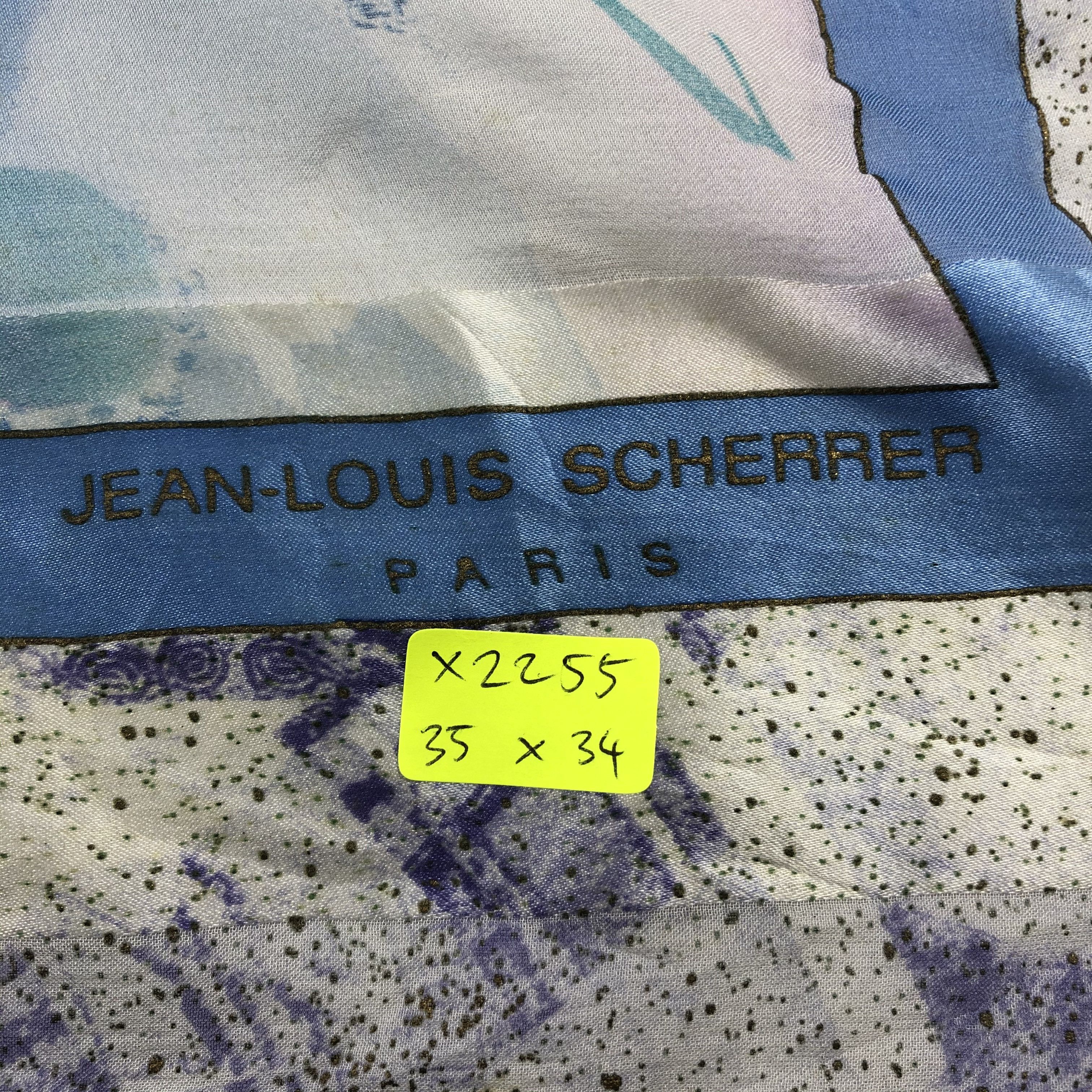 Jean-Louis Scherrer Vintage Jean Louis Scherrer Silk Scarf Size ONE SIZE - 9 Thumbnail