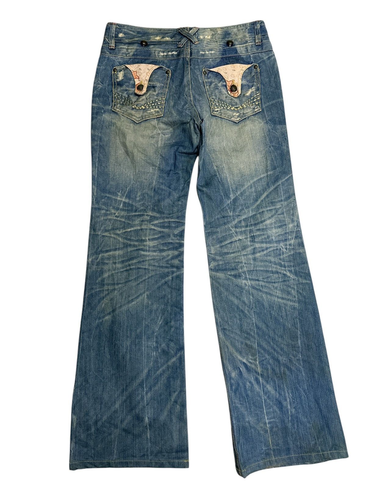 Kapital Flare🎌💥Bootcut Redpepper Denim Jeans . Size US 30 / EU 46 - 2 Thumbnail