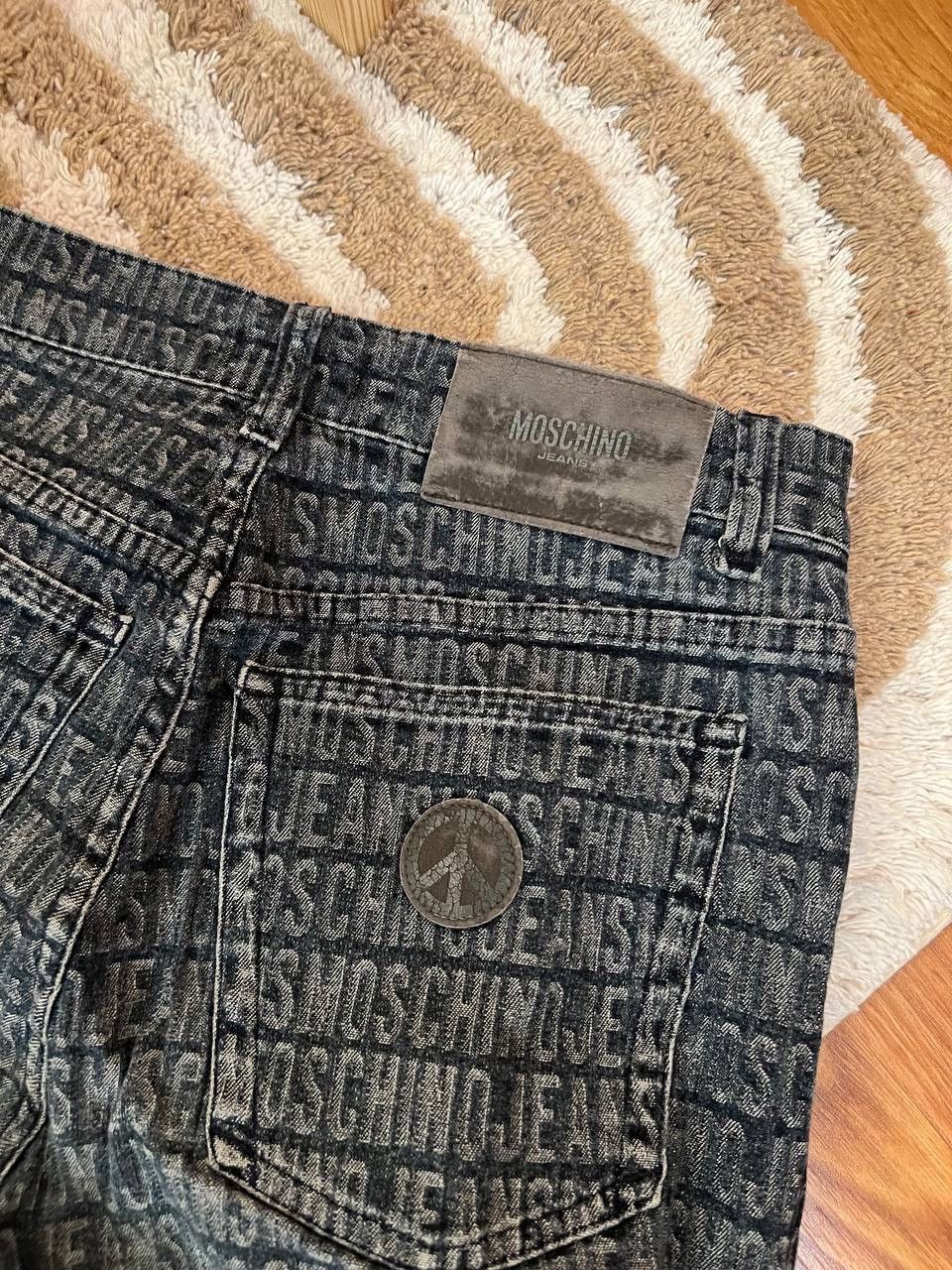 Japanese Brand × Moschino Vintage Moschino Monogram Jeans Size 30" / US 8 / IT 44 - 14 Thumbnail