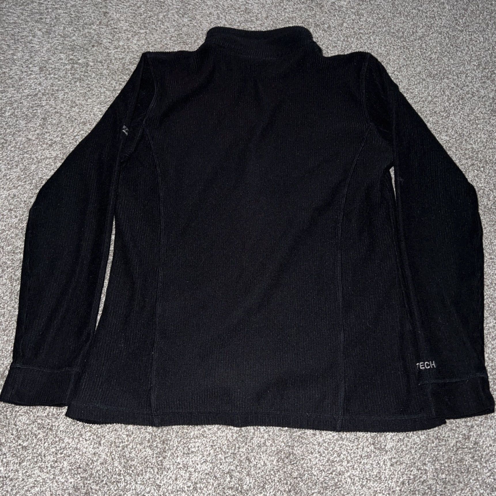 Kathmandu VINTAGE Kathmandu 100% Polyester Black Half Zip Pullover Thermal Womens Size M Black Women Shirt Size M / US 6-8 / IT 42-44 - 4 Thumbnail