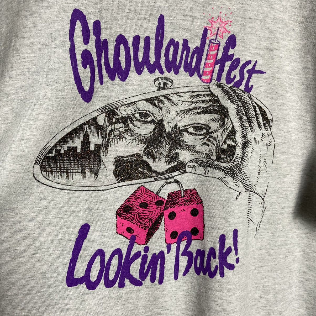 Band Tees × Vintage Vintage 90s Ghoulardi Fest Band Tee Size US XL / EU 56 / 4 - 4 Thumbnail