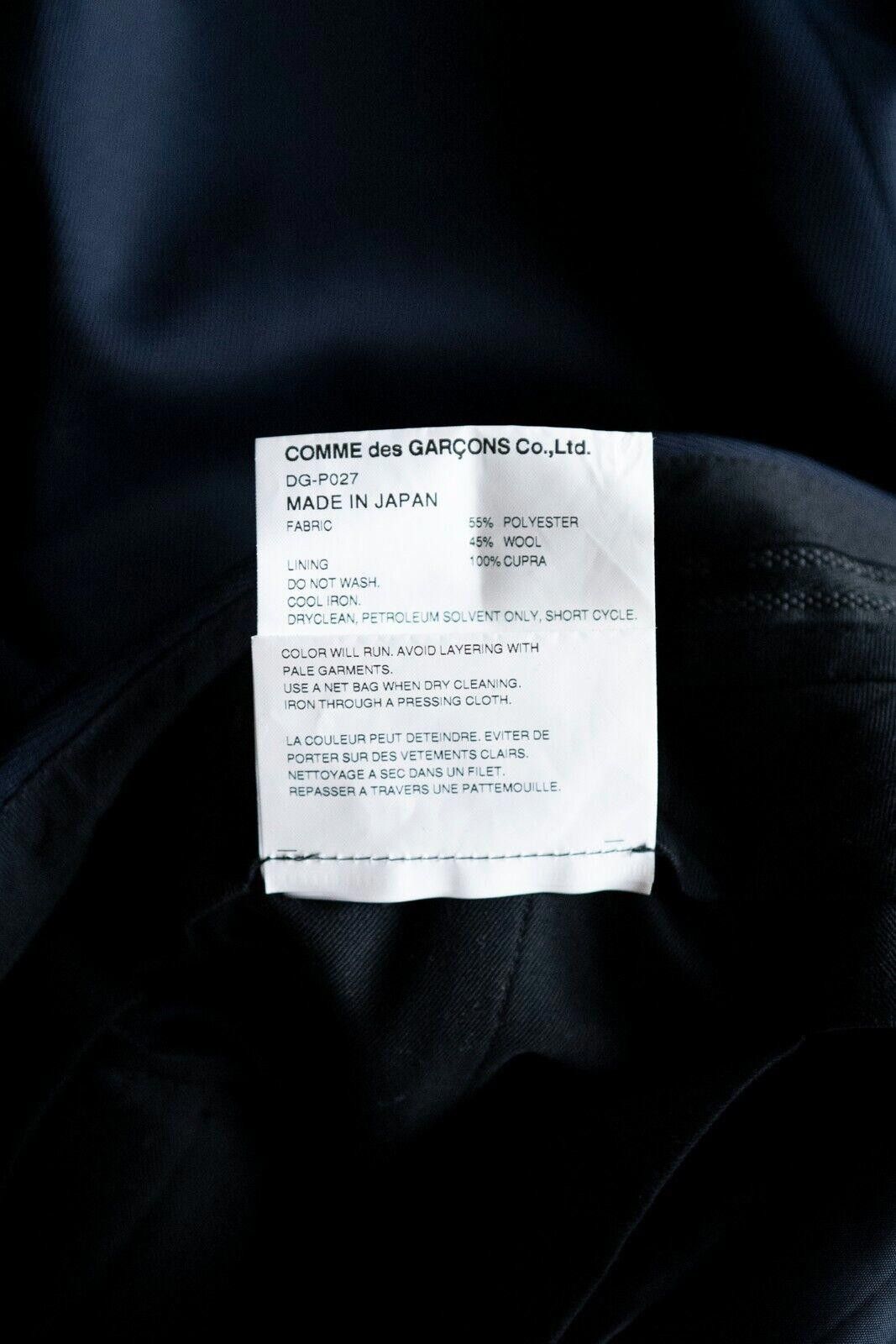 Comme des Garcons Comme Des Garcons Navy Pants Sz. L Size US 34 / EU 50 - 4 Thumbnail