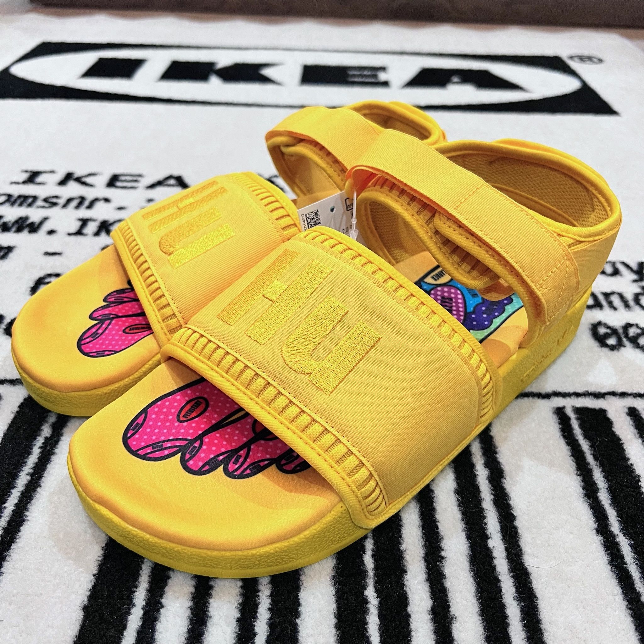 Adidas Adidas Pharrell x Adilette 2.0 Sandal HUman Strap Sandal Size US 9 / EU 42 - 2 Thumbnail