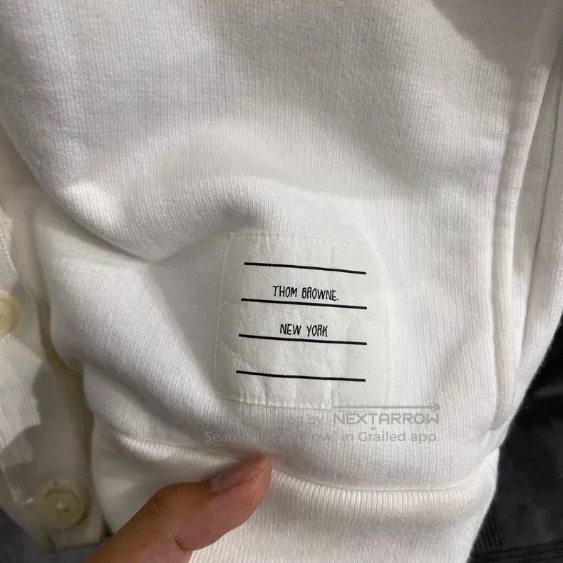 Thom Browne Thom Browne Diagonal Striped Knit Open Cardigan Size XS / US 0-2 / IT 36-38 - 4 Thumbnail