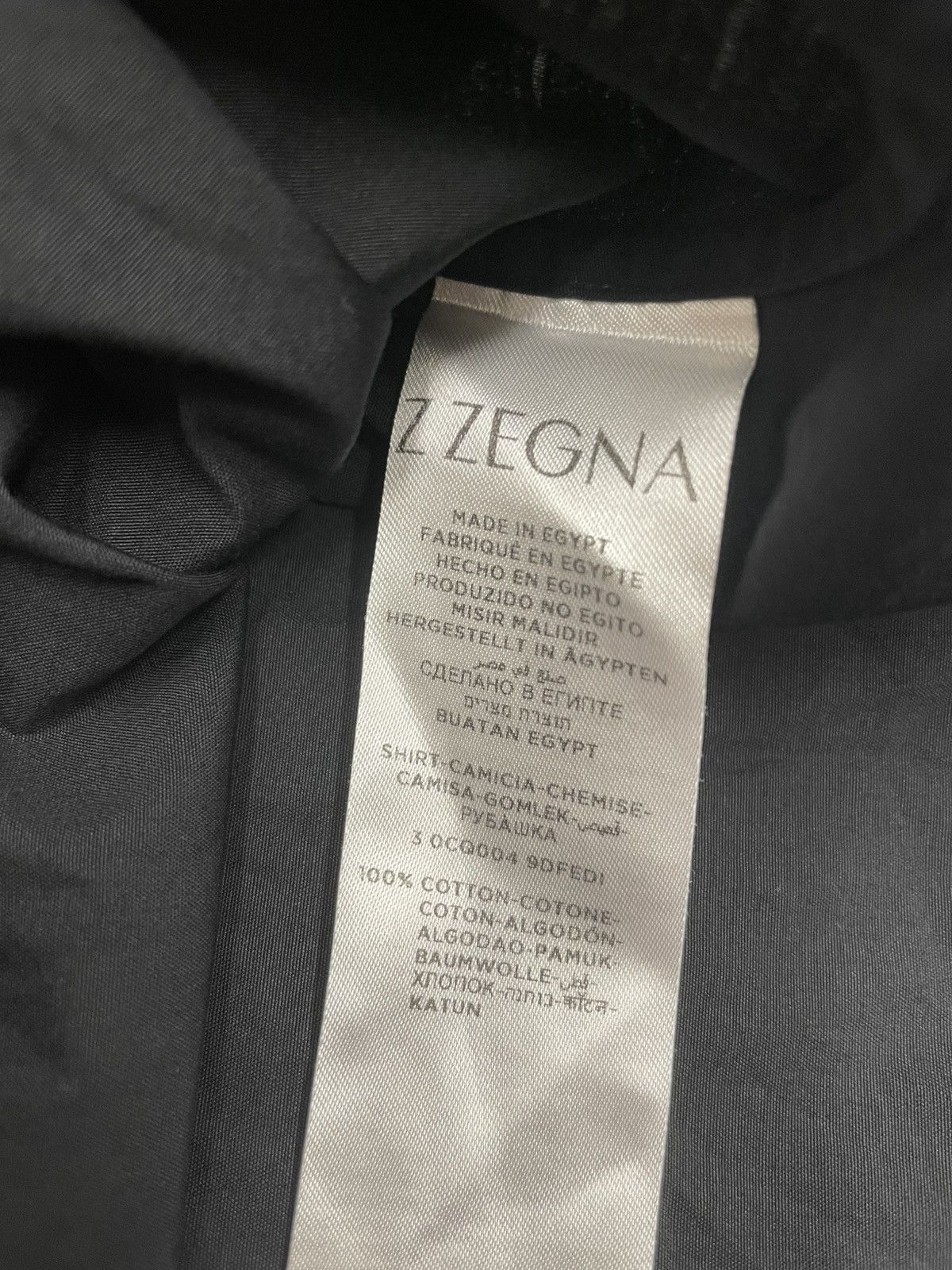 Z Zegna Z Zegna Slim Fit Dress Shirt Size US S / EU 44-46 / 1 - 5 Thumbnail