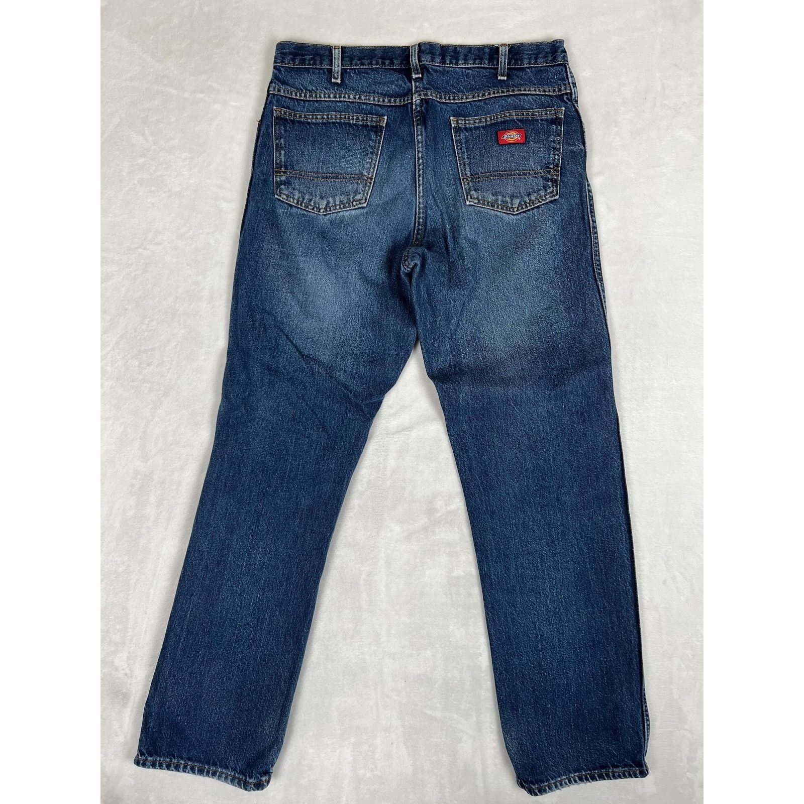 Dickies Dickies Jeans Mens 34x34 Blue Denim Straight Leg Workwear Cl Size US 34 / EU 50 - 5 Thumbnail