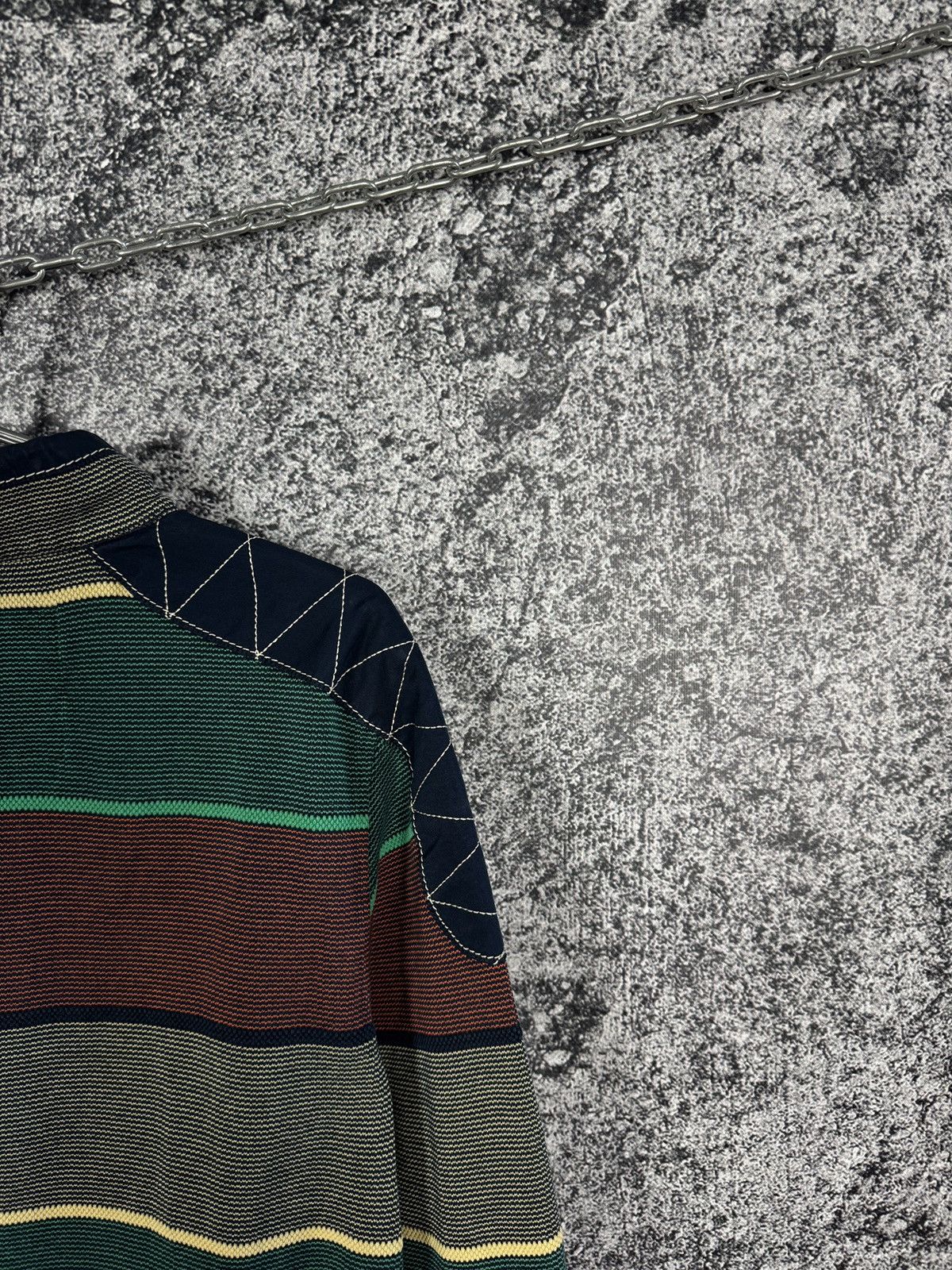 Carlo Colucci Carlo Colucci 1/4 Zip Sweatshirt Pullover Multicolor Size L Size US L / EU 52-54 / 3 - 15 Thumbnail