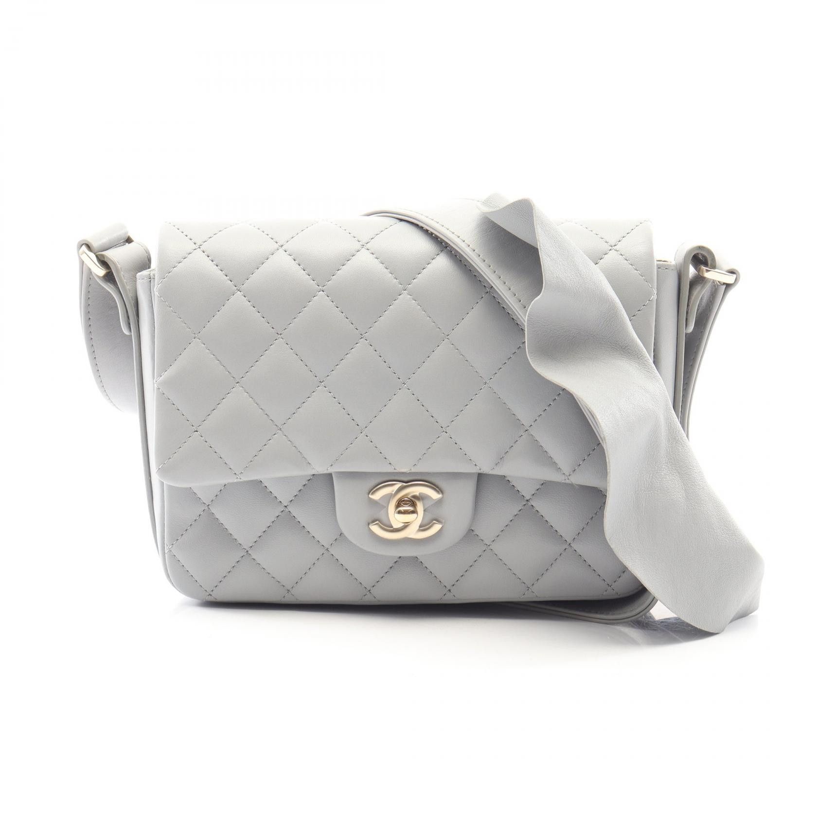 Chanel Chanel CHANEL Matelasse Lambskin Shoulder Bag Leather Shoulder Bag DUTY FREE for USA Size ONE SIZE - 1 Thumbnail