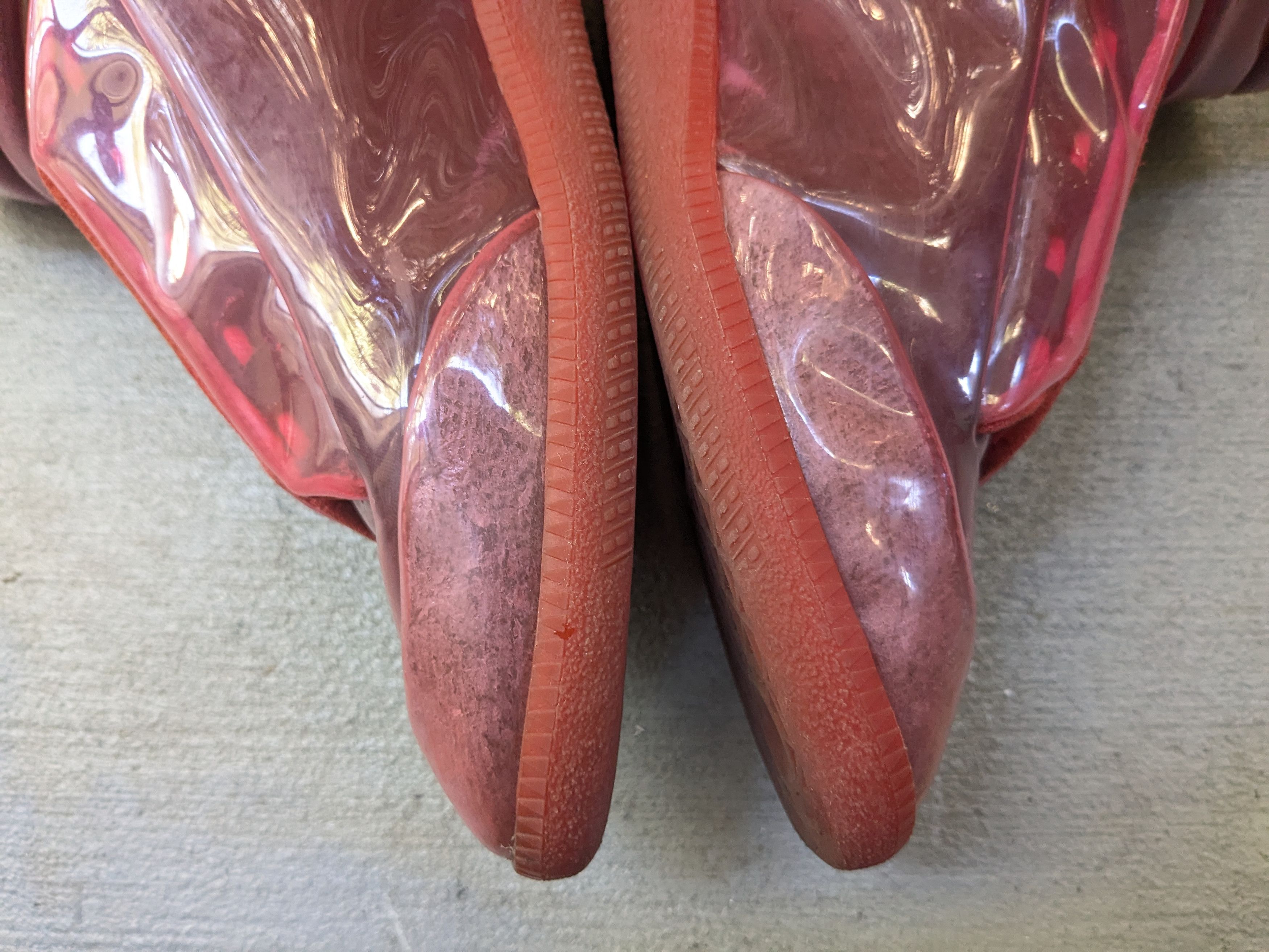 Maison Margiela Maison Margiela Future Red PVC 10 43 High Tops Clear Size US 10 / EU 43 - 10 Thumbnail