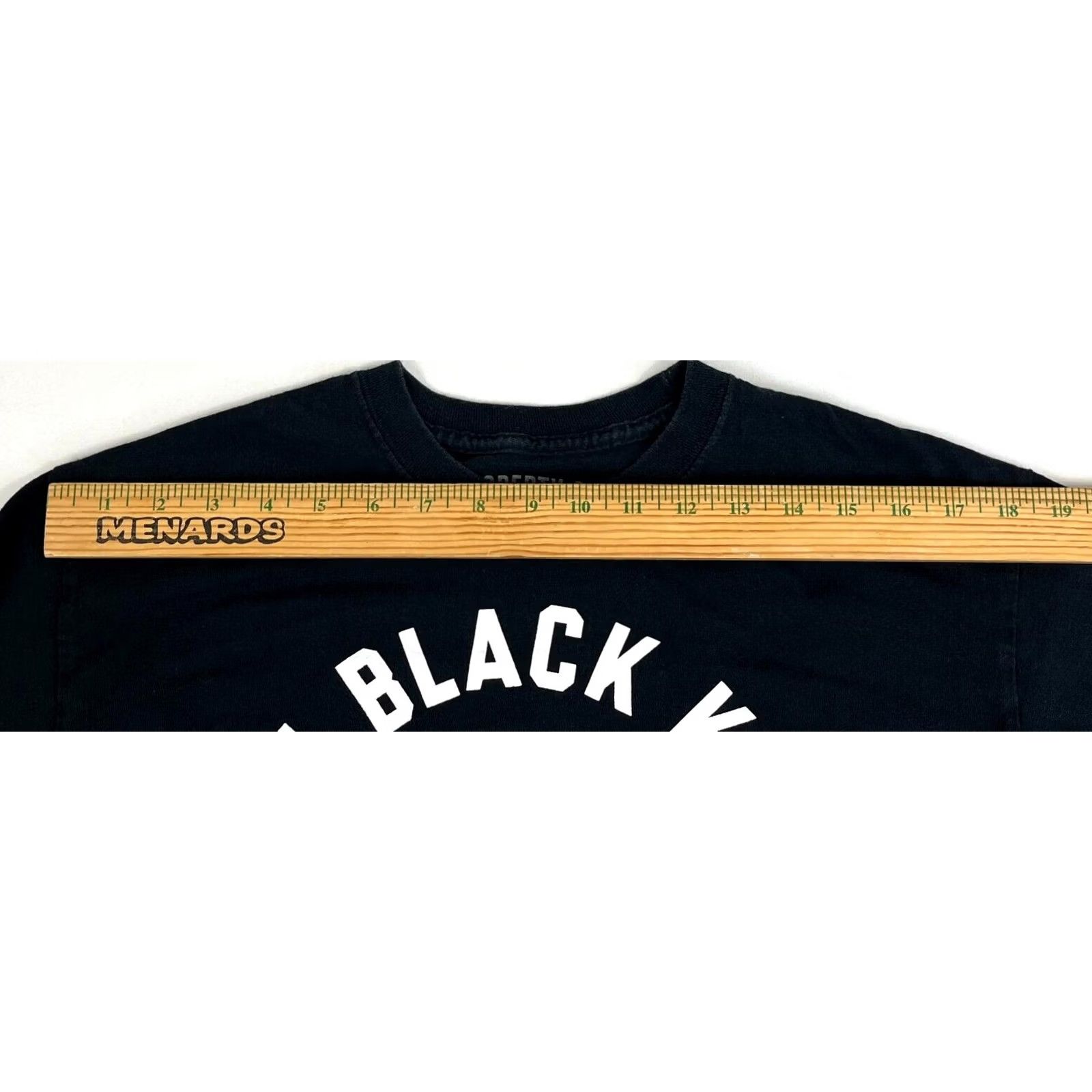 Vintage The Black Keys 2019 World Tour Long Sleeve T-Shirt Mens M Double-Sided Solid Black Cotton Shirt Size US M / EU 48-50 / 2 - 7 Thumbnail