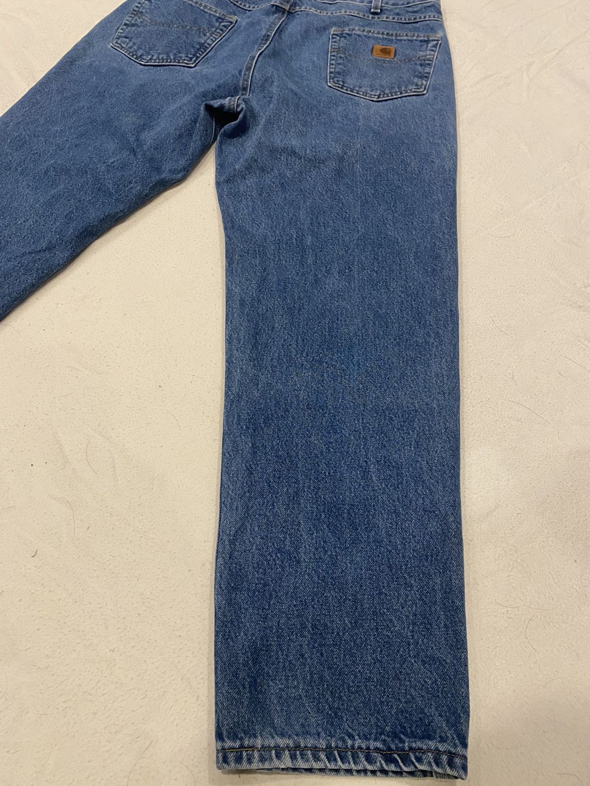 Carhartt Vintage Carhartt Blue Jeans 38 x 32 Relaxed Fit Size US 38 / EU 54 - 1 Thumbnail