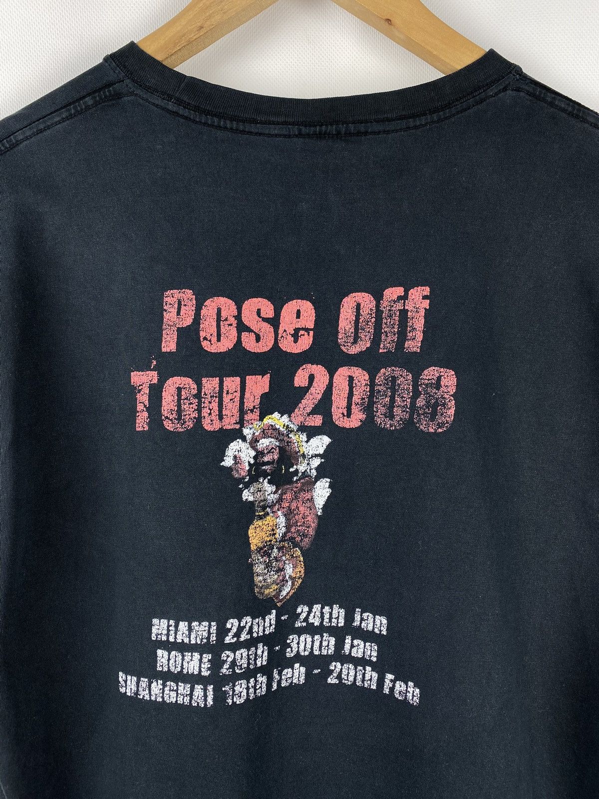 Band Tees Pose Off tour 2008 band t shirt size ~ L Size US L / EU 52-54 / 3 - 20 Thumbnail
