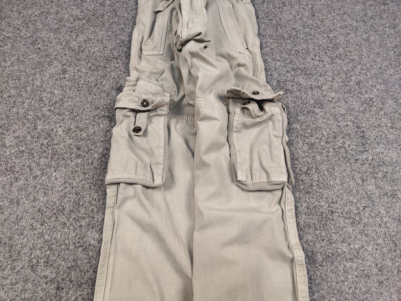 Japanese Brand Vintage 90's Japanese Cargo Trouser Pants Y2K Style Size US 32 / EU 48 - 6 Thumbnail