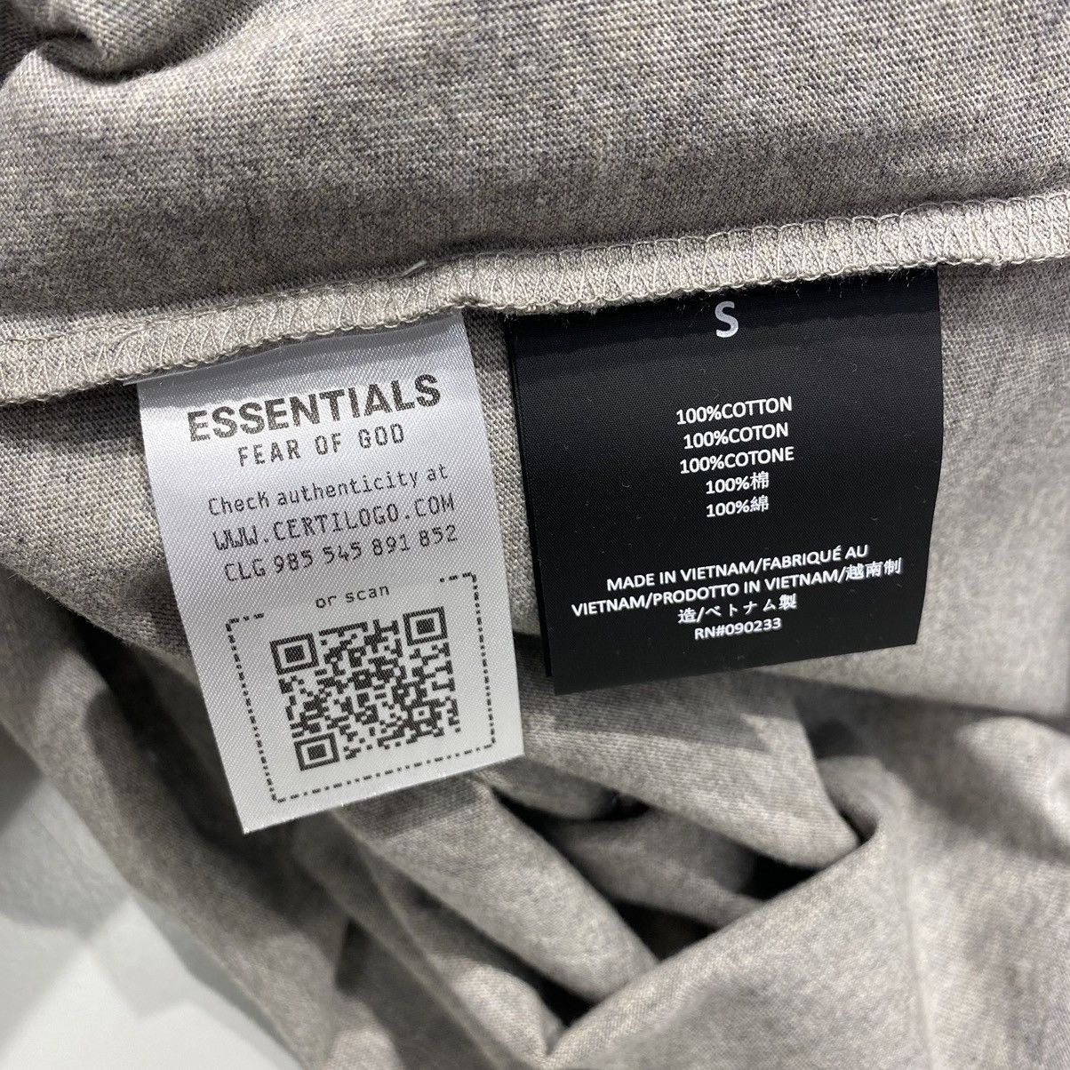 Essentials × NBA Fear of God Essentials x NBA Timberwolves Tee Warm Heather Size US S / EU 44-46 / 1 - 6 Thumbnail