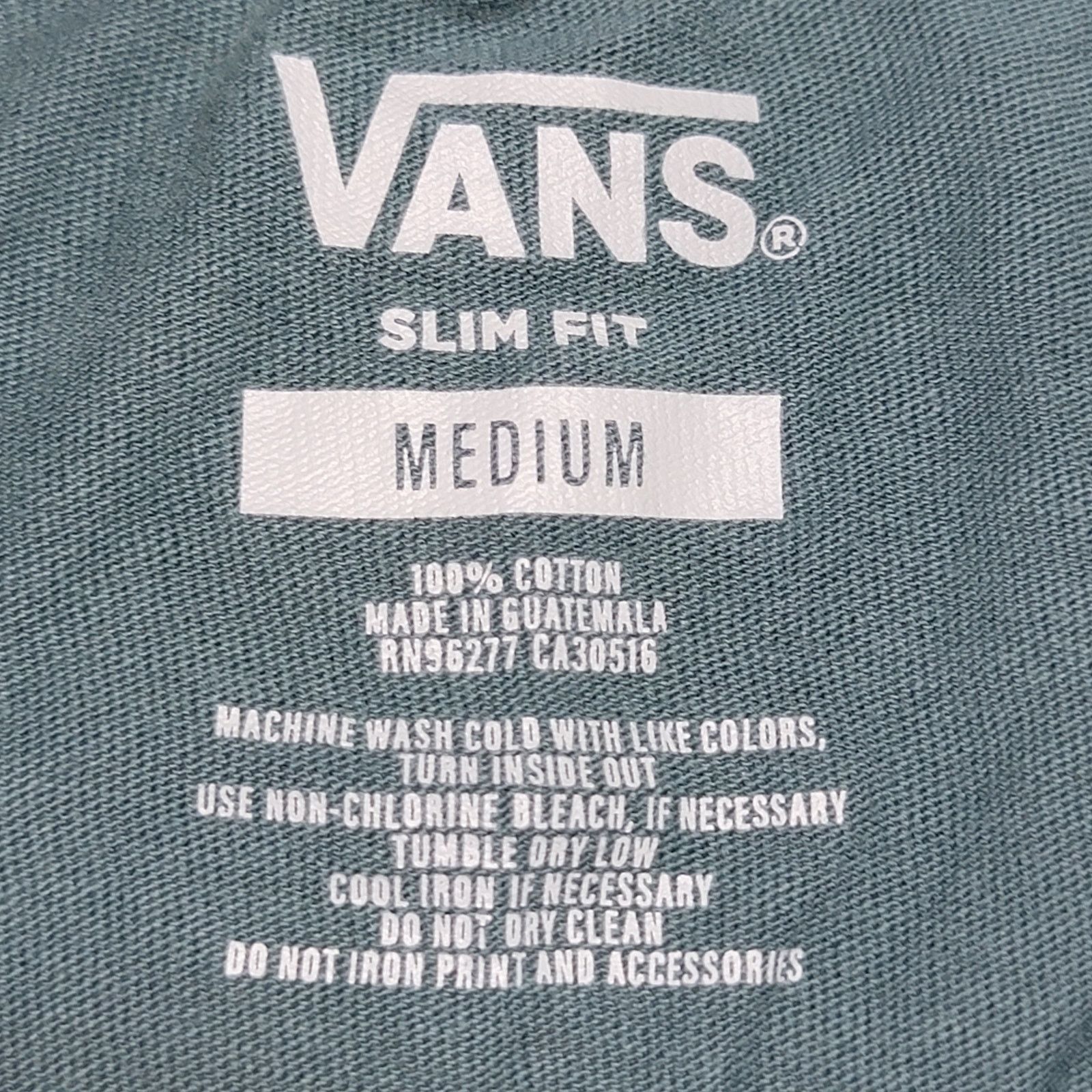 Vans VANS Unisex Slim Fit Tee Ants & Daisy - Size Medium Size M / US 6-8 / IT 42-44 - 4 Thumbnail