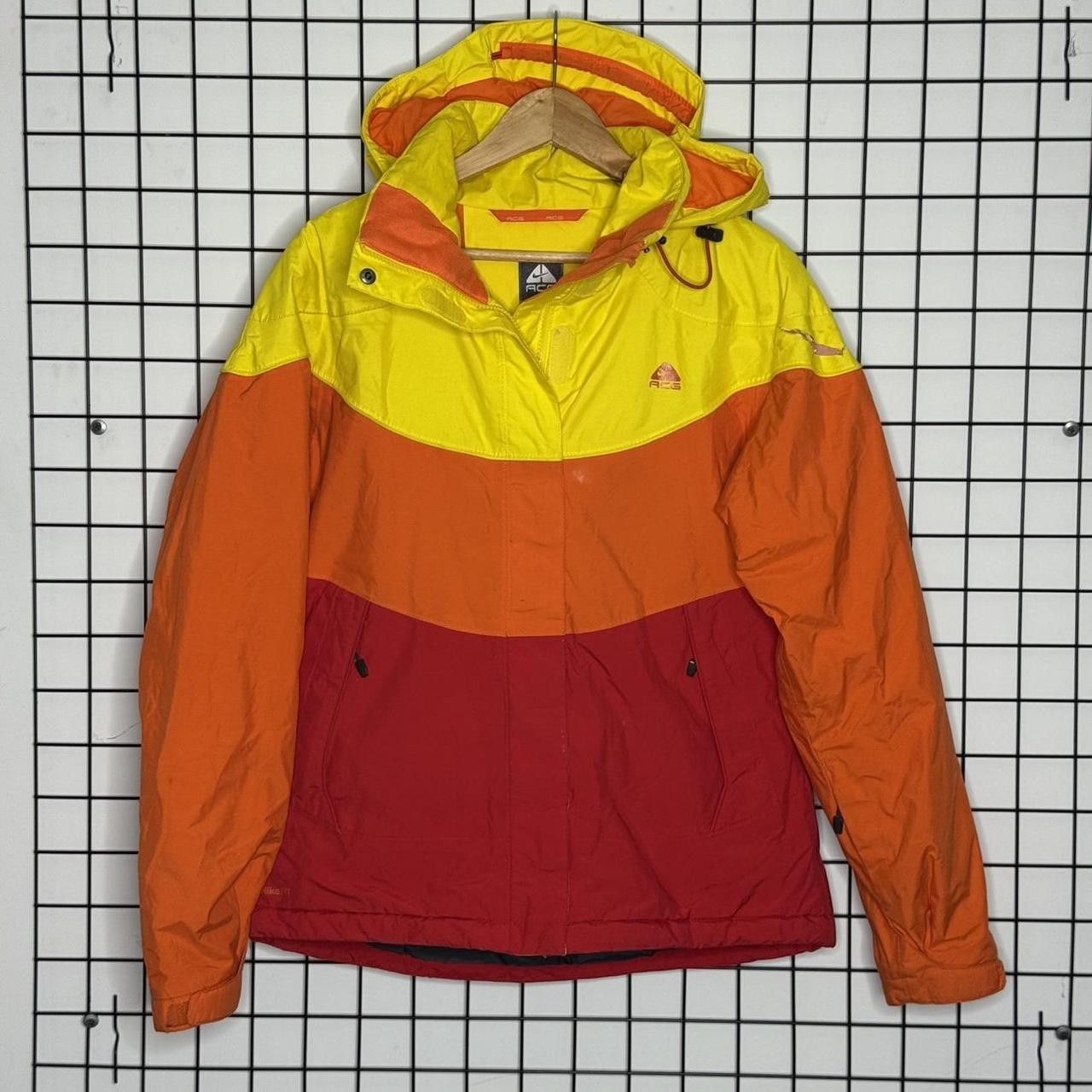 Nike ACG Nike ACG Fleece Orange Hardshell Red Vintage Size M / US 6-8 / IT 42-44 - 1 Thumbnail