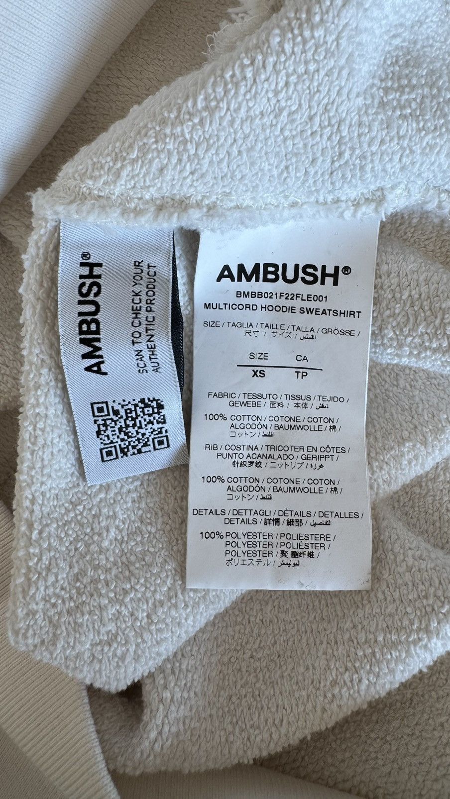Ambush Design Ambush long sleeve hoodie new with tags XS S M Size US XS / EU 42 / 0 - 11 Thumbnail