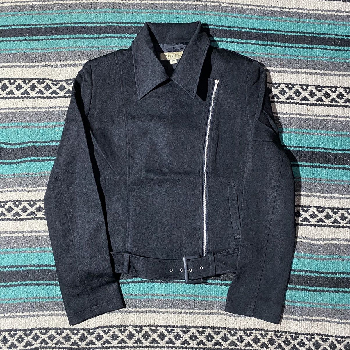 If Six Was Nine 2000s - Weib Dez Asymmetric Scandal BikerJacket Size M / US 6-8 / IT 42-44 - 1 Thumbnail