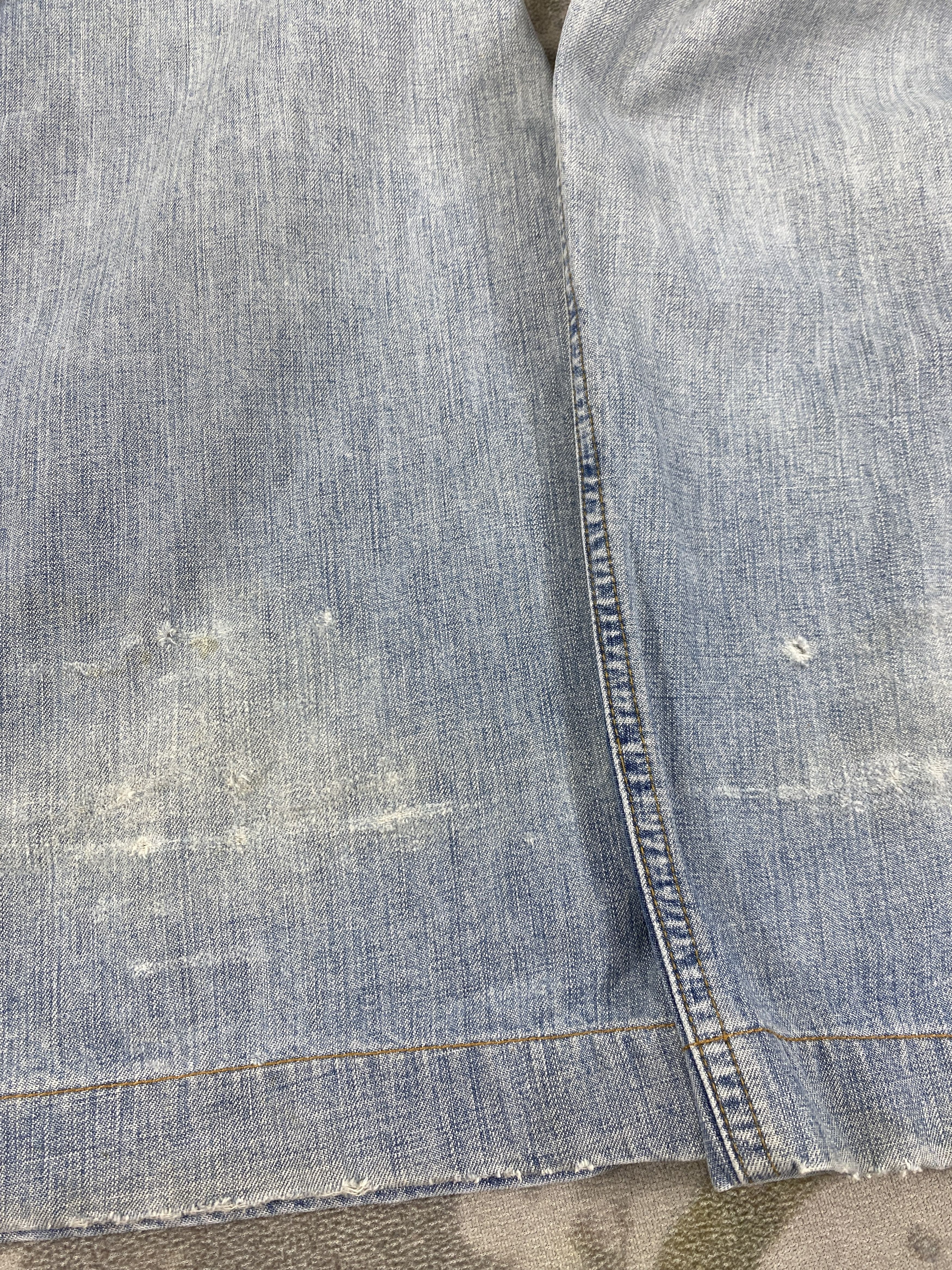 If Six Was Nine Vintage MFG LGB IfSixWasNine Style Denim Jeans-JN3922 Size US 33 - 14 Thumbnail