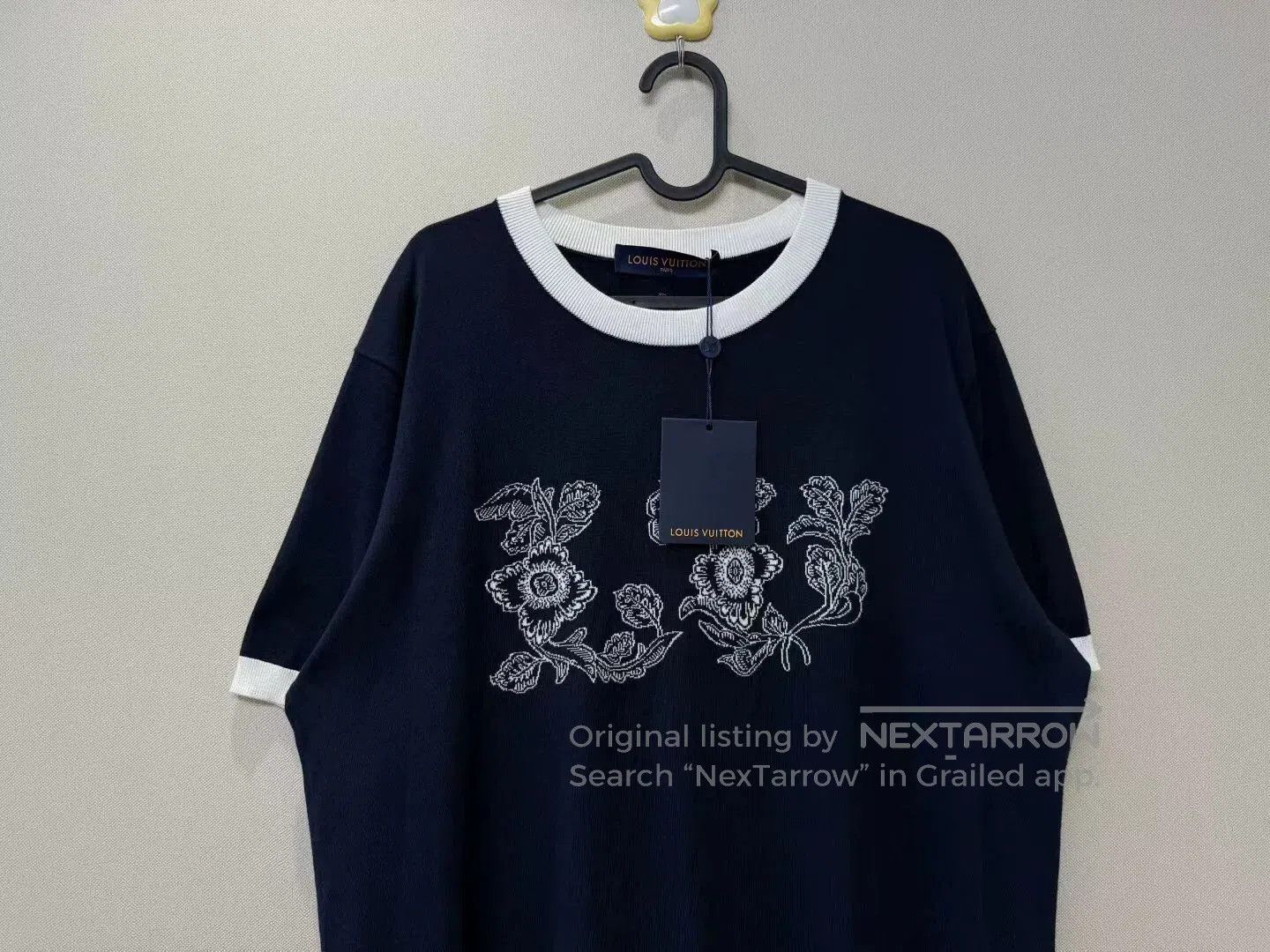 Louis Vuitton louis vuitton short sleeve floral logo shirt. Size XL / US 12-14 / IT 48-50 - 2 Thumbnail