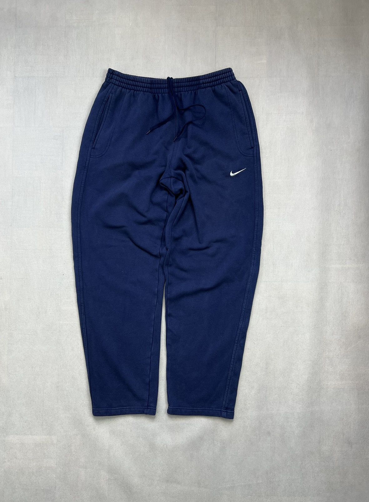 Nike × Vintage Baggy Pants Nike Vintage 80’s 90’s Swoosh Size US 34 / EU 50 - 1 Thumbnail