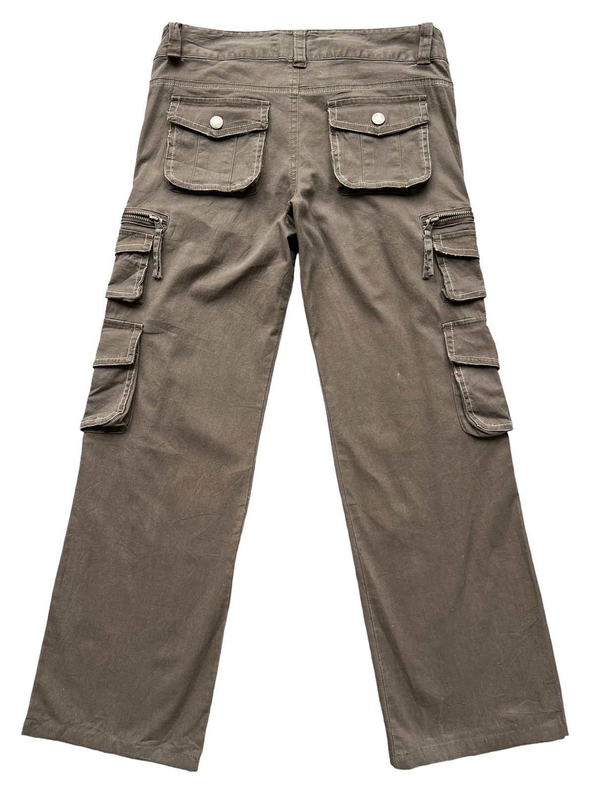 Japanese Brand Semantic Design Multipockets Punk Bondage Cargo Pants 30x28 Size 30" / US 8 / IT 44 - 2 Thumbnail