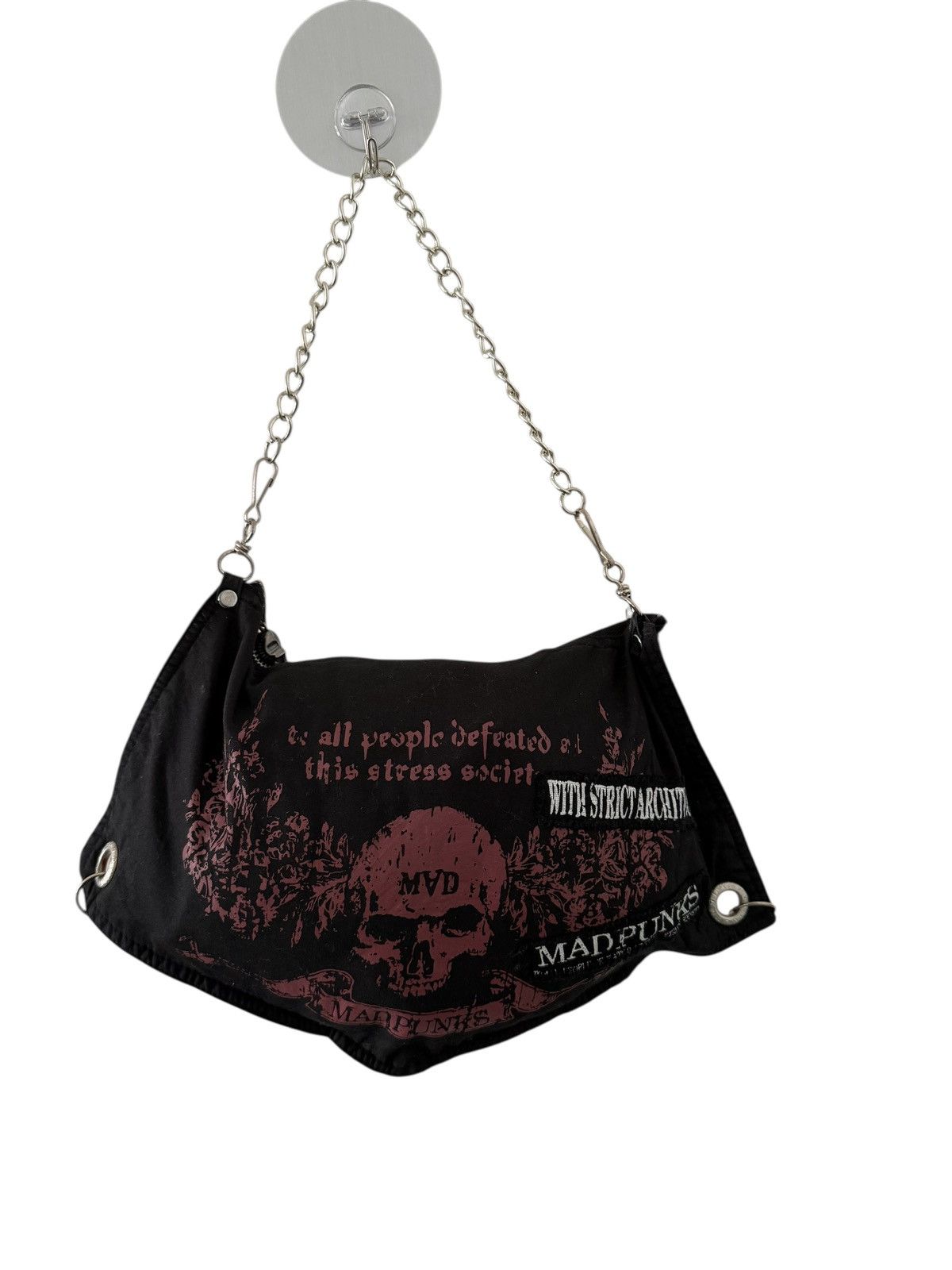Hysteric Glamour Mad Punks shoulder bag with a skull rare desing Size ONE SIZE - 1 Thumbnail
