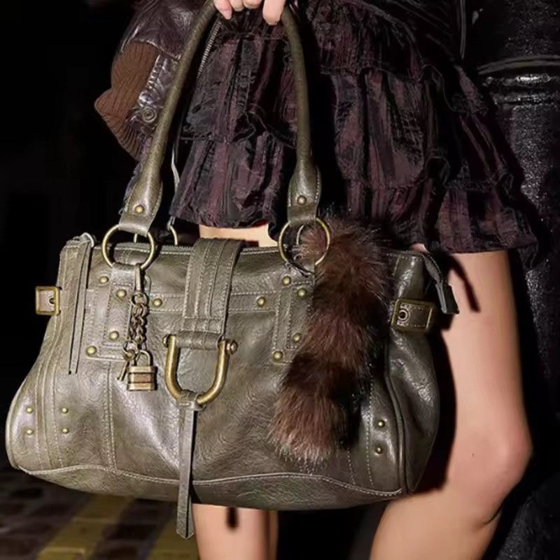 Other Y2K Retro Style Punk Rivet Shoulder Hand Bag Size ONE SIZE - 4 Thumbnail