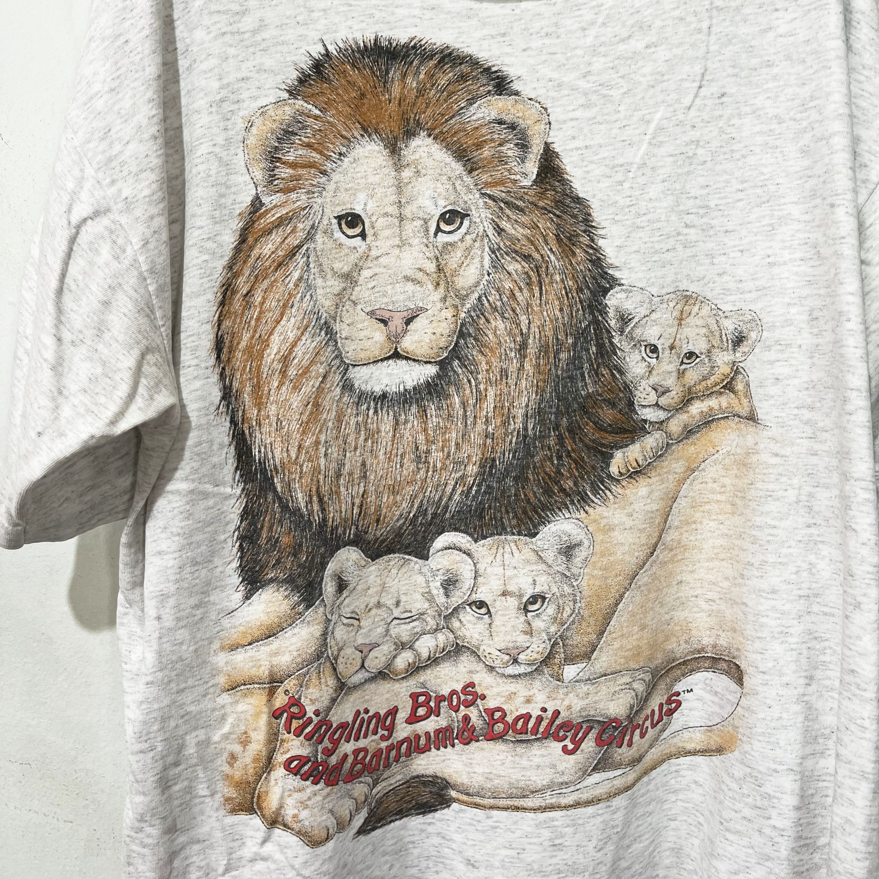 Vintage Vintage 90s Lion Shirt Size US L / EU 52-54 / 3 - 2 Thumbnail