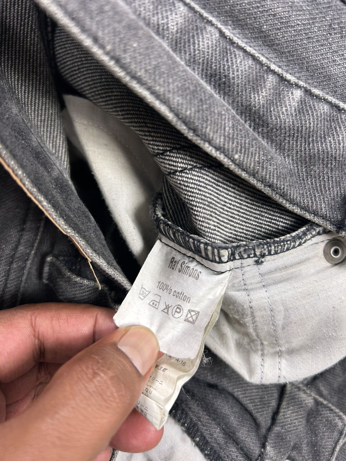 Raf Simons Vintage Raf Simons Autumn Winter 2003-2004 Jeans Size US 34 / EU 50 - 7 Thumbnail