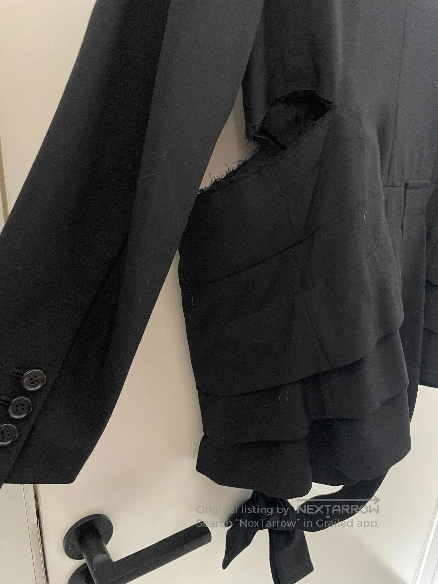 Comme des Garcons Comme des Garçons Wool Belted Suit XS. Size XS / US 0-2 / IT 36-38 - 6 Thumbnail