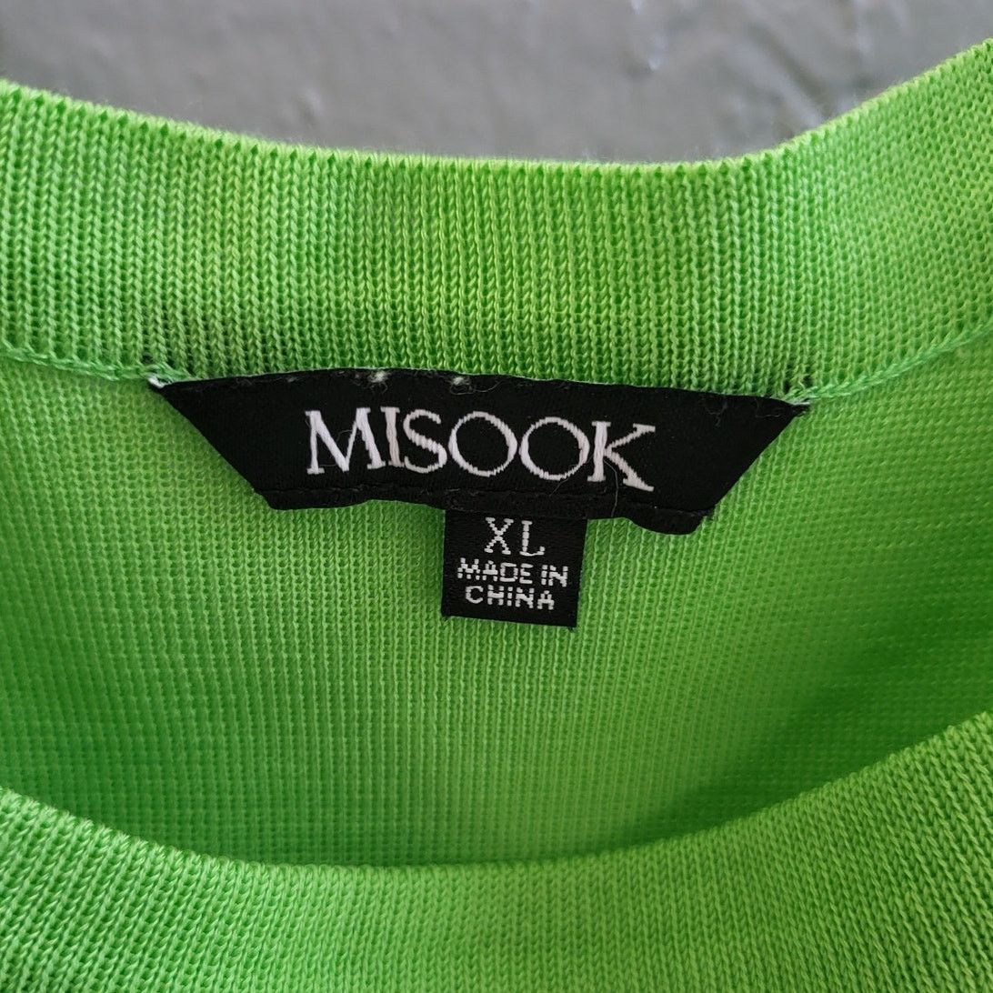 Other Misook Sleeveless Blouse in Neon Green - XL Size XL / US 12-14 / IT 48-50 - 3 Thumbnail
