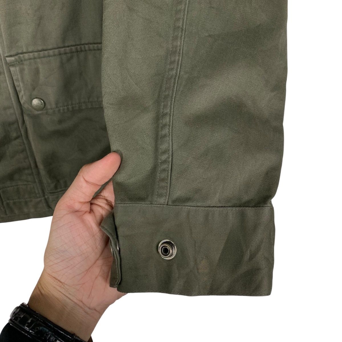 Vintage SAPIVOX UXEGNEY 1984 How’s Life Logo Army Jacket #1511-C68 Size US M / EU 48-50 / 2 - 13 Thumbnail