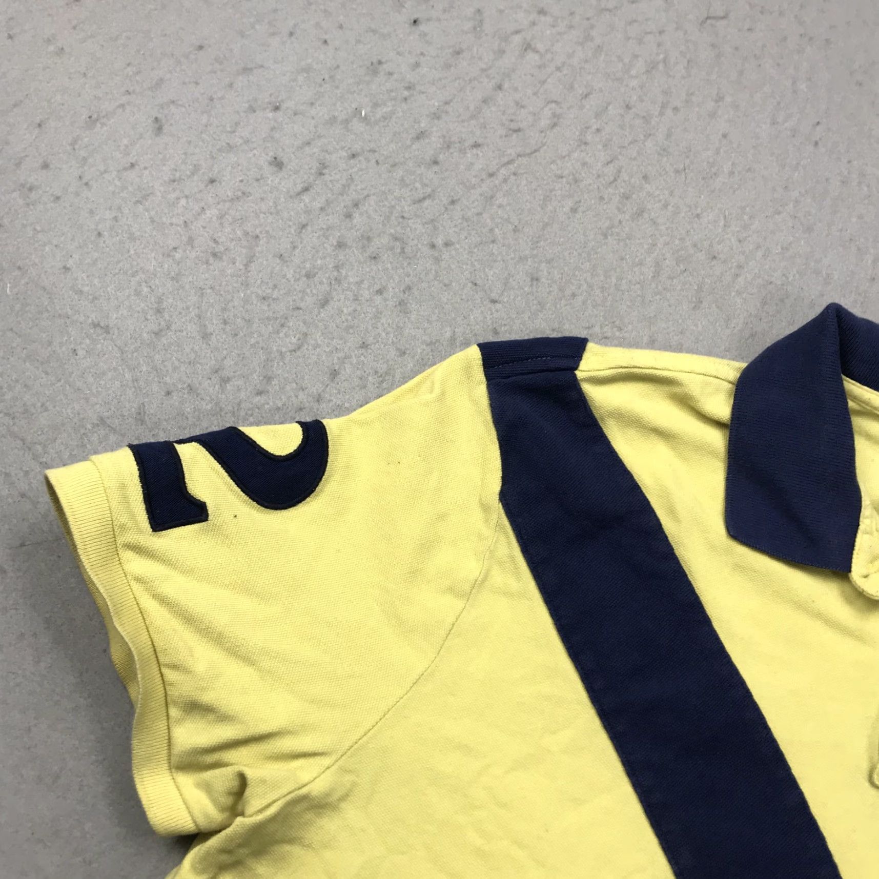 Polo Ralph Lauren Polo Ralph Lauren Polo Shirt Mens XL Yellow Slim Fit Logo Accent Casual Golf Walking Size US XL / EU 56 / 4 - 3 Thumbnail
