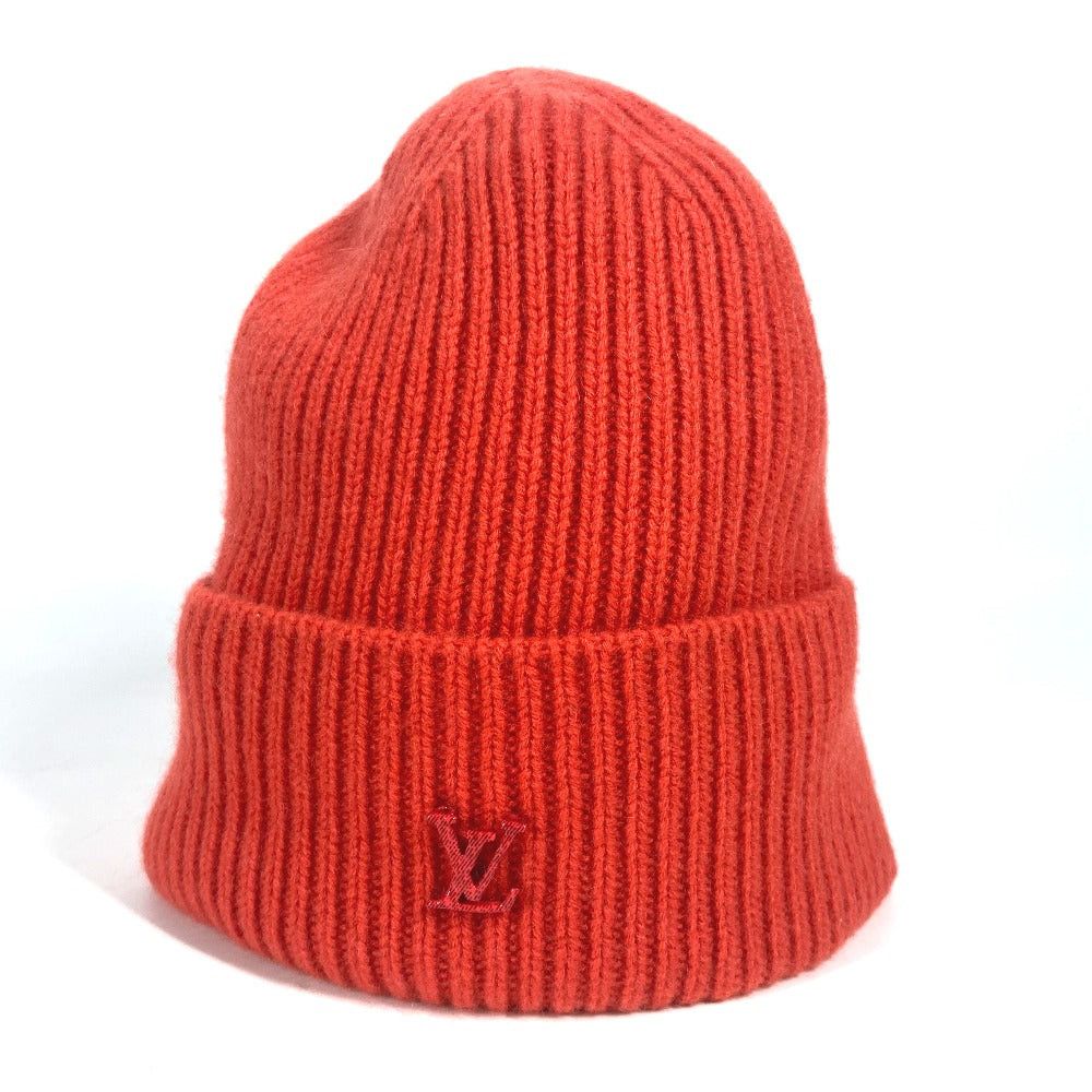 Louis Vuitton Louis Vuitton M77949 Beanie Chapeau Knitted Hat Knit Cap Lv Ahead. Cashmere Men Red Size ONE SIZE - 1 Thumbnail