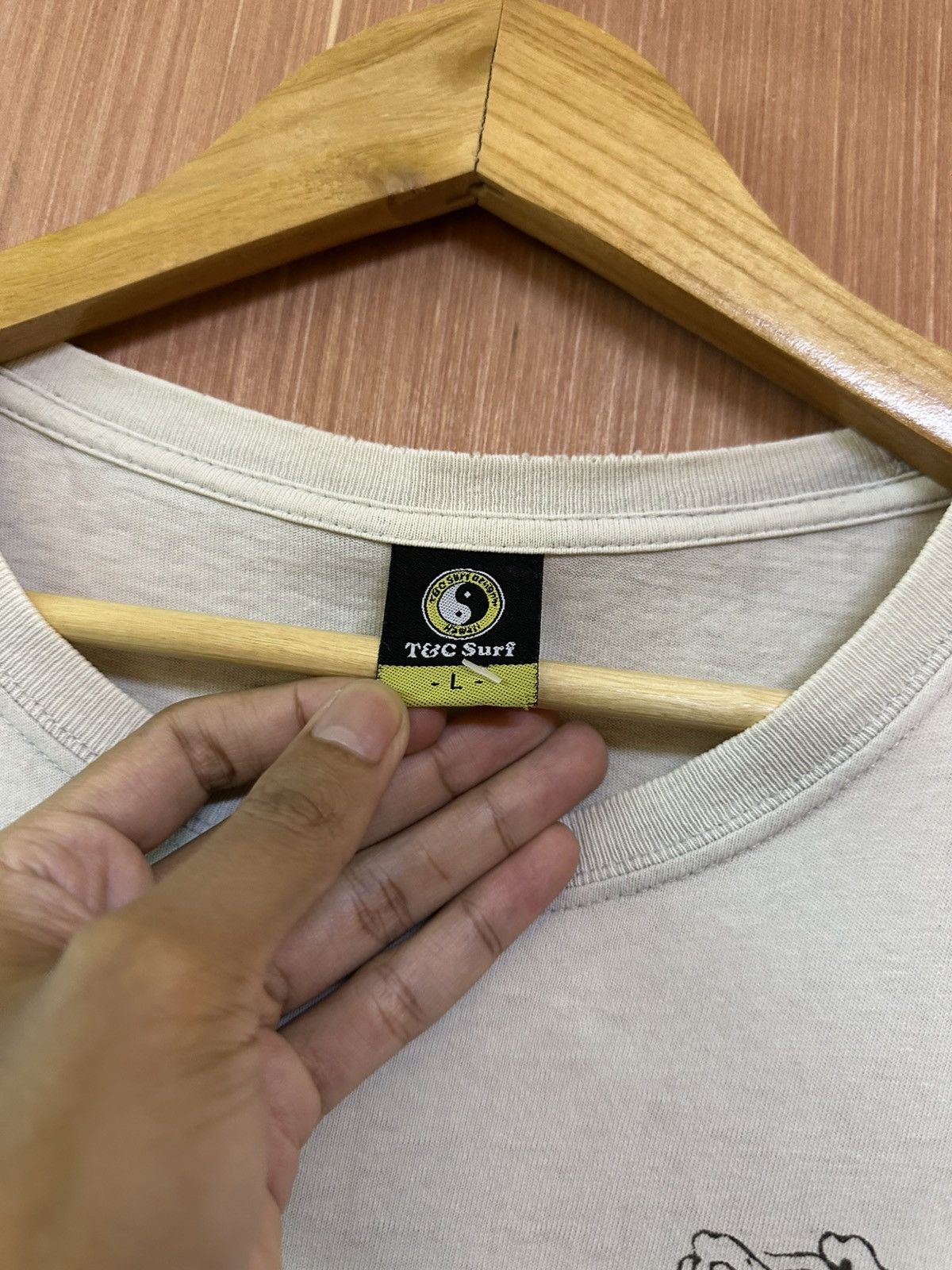 Vintage 2000's T&C surf Ying/Yang Motif Tees