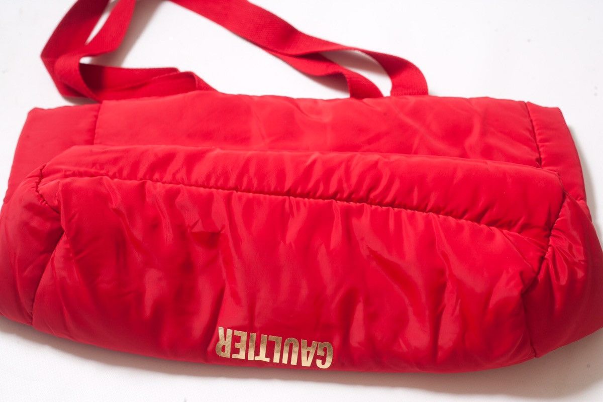 Jean Paul Gaultier Jean Paul Gaultier Red Tote Bag Size ONE SIZE - 5 Thumbnail