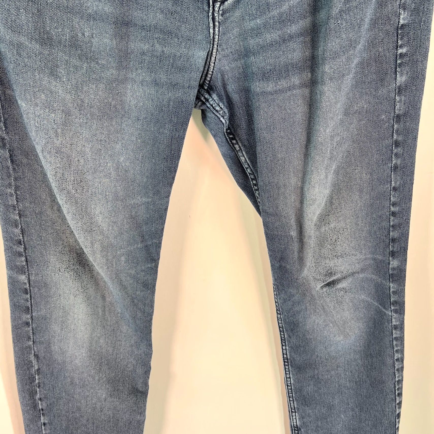 Denime Marc Allison Womens Mid Rise Slim Straight Fit Blue Denim Jeans Size 36X32 Size 25" / US 0 / IT 36 - 5 Thumbnail
