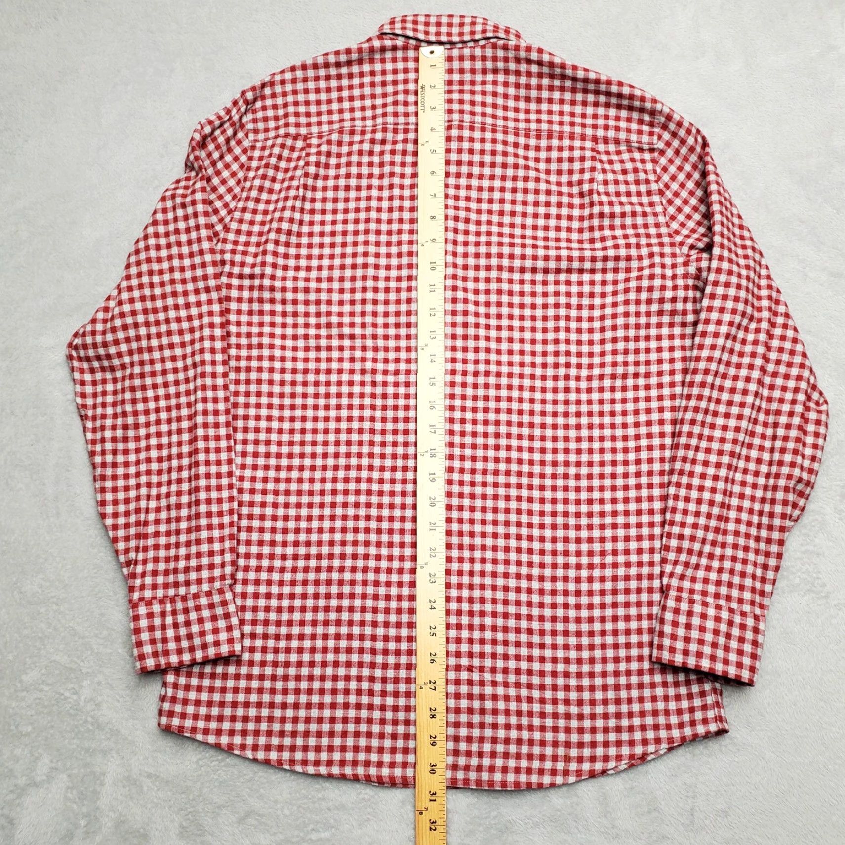 Southern Tide Southern Tide Shirt Men M Red Ginham Check Plaid Flannel Long Sleeve Casual Size US M / EU 48-50 / 2 - 5 Thumbnail