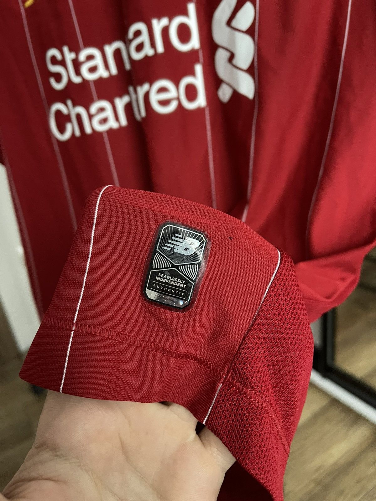 New Balance 2019/2020 Liverpool New Balance Soccer Jersey Kit Shirt Tee Size US M / EU 48-50 / 2 - 9 Thumbnail