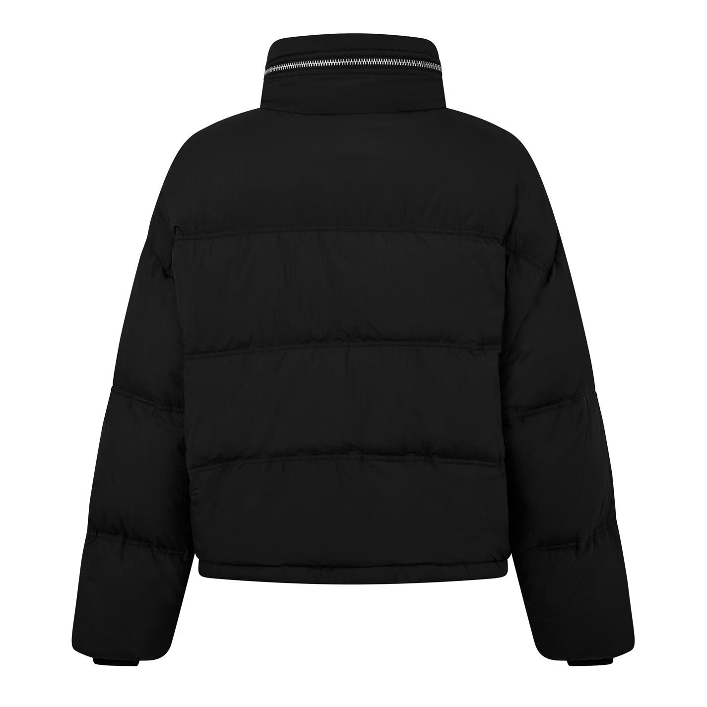 AMI o1g2r1mq0326 Water Resistant Hood Puffer Jacket in Black Size US XS / EU 42 / 0 - 3 Thumbnail