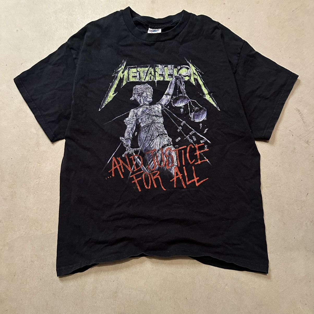 Band Tees 2006 Metallica And Justice For All Metal Rock T-Shirt Size L Size US L / EU 52-54 / 3 - 2 Thumbnail