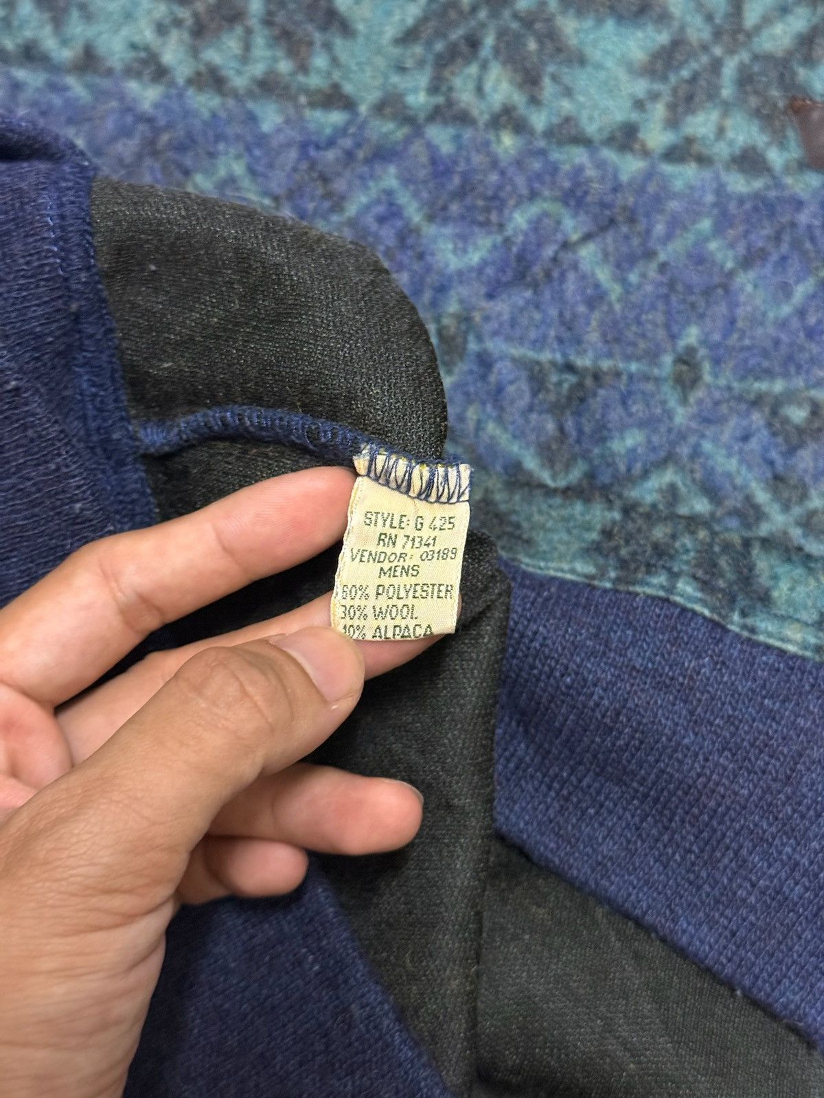 L.L. Bean Vintage LL Bean Navajo half-zipper Size US L / EU 52-54 / 3 - 5 Thumbnail