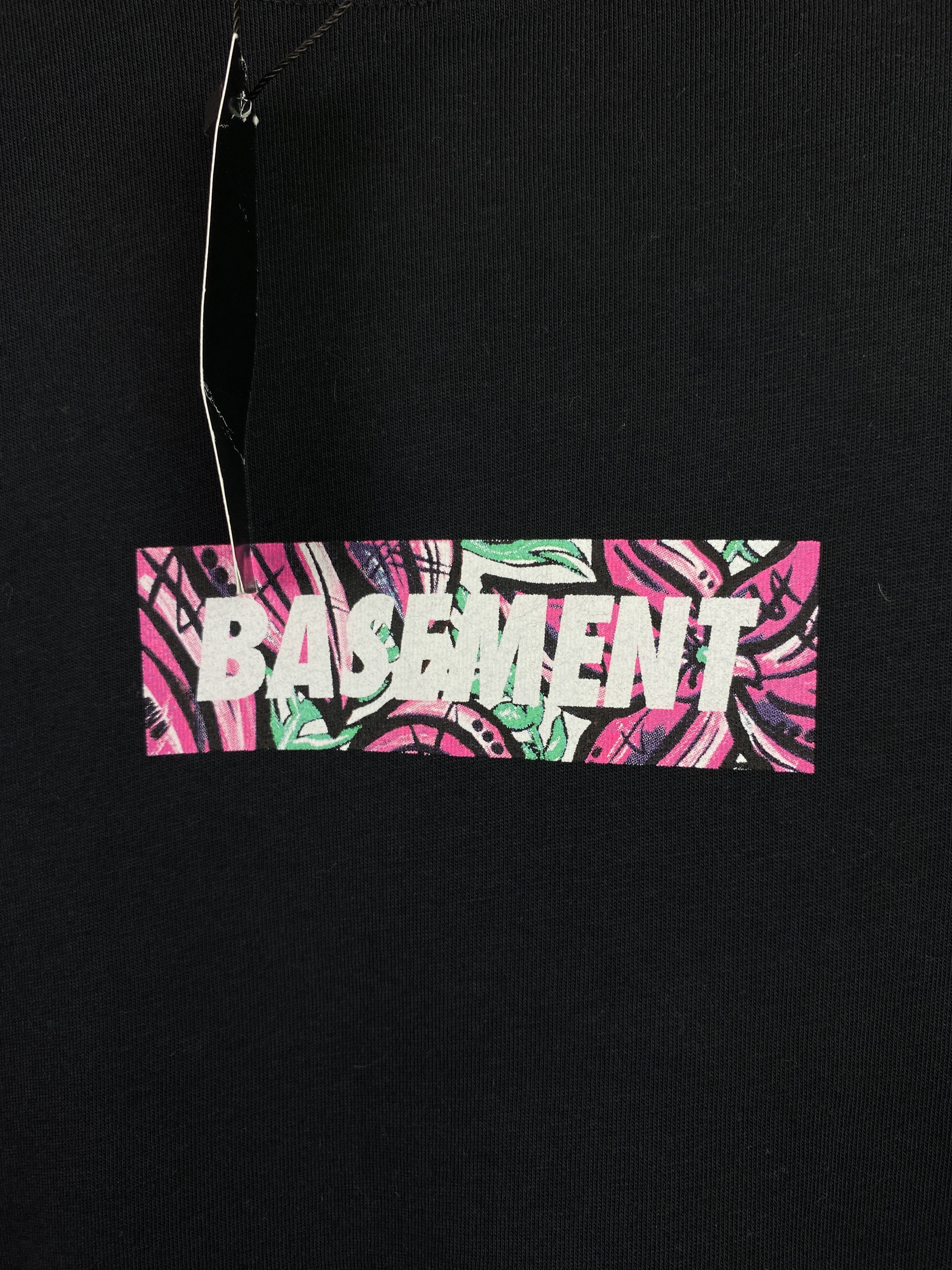 The Basement × Vintage Basement black longsleeve streetwear drip drill skate Size US L / EU 52-54 / 3 - 3 Thumbnail
