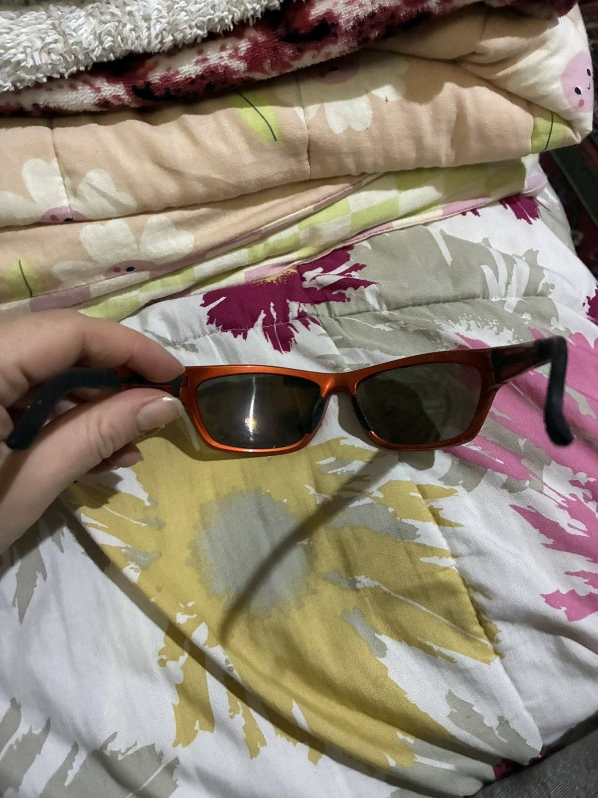 Other Orange wrap sunglasses Size ONE SIZE - 3 Thumbnail