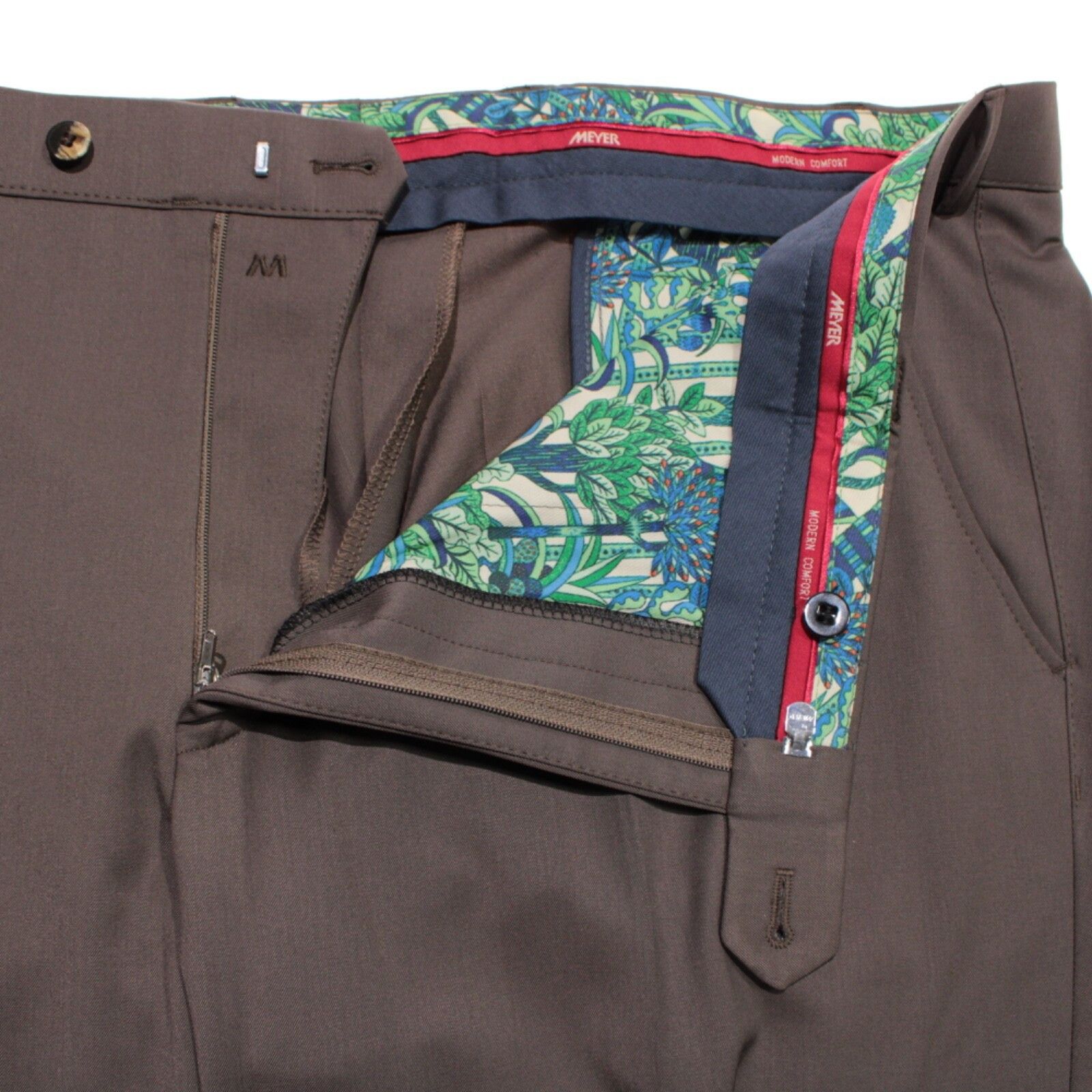 Other Meyer New with tags Dress Pants Size 44 US In Brown Size US 44 / EU 60 - 3 Thumbnail