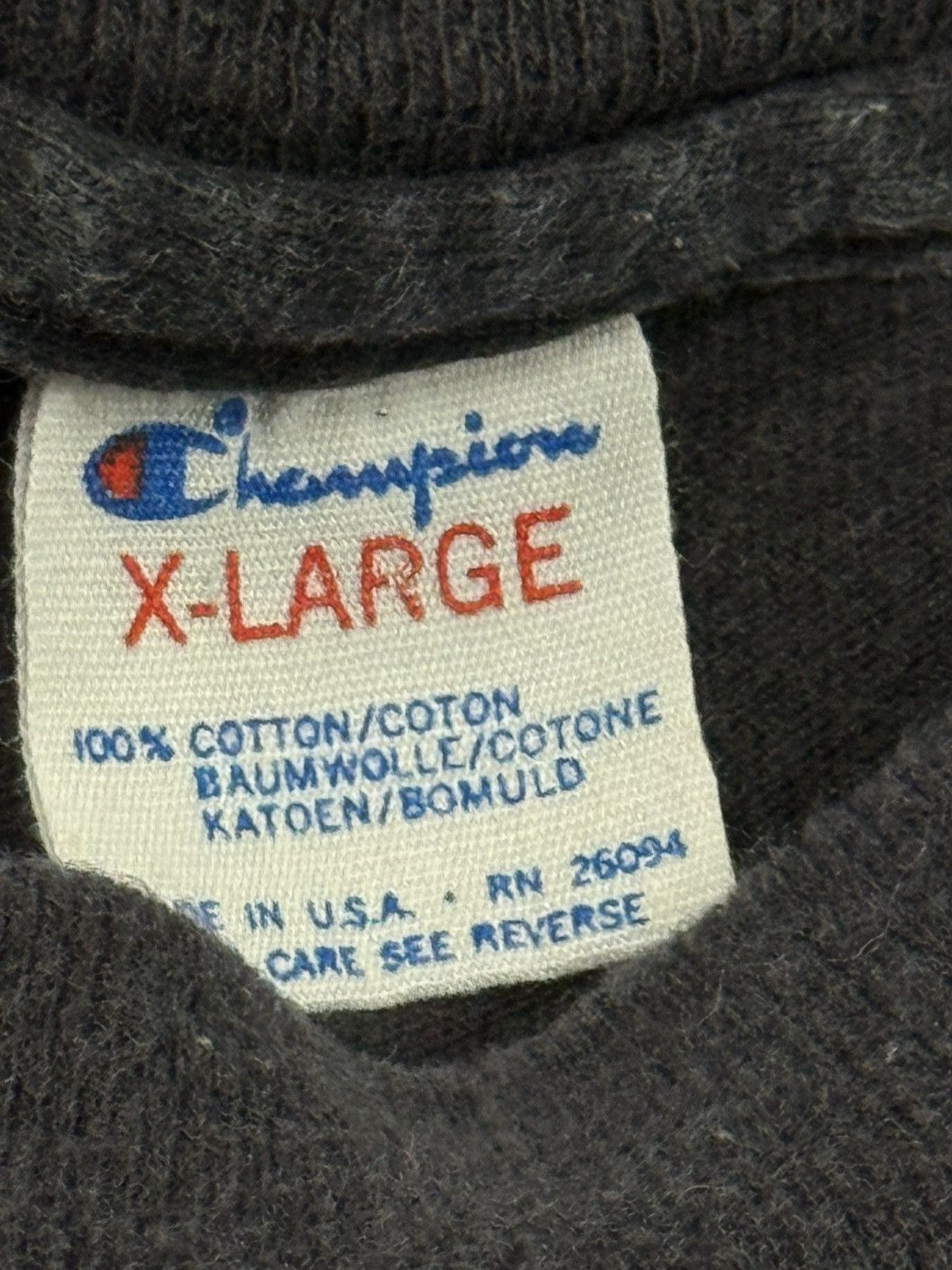 Champion × Vintage RARE 80s Princeton Grey Crest Logo Tee XL Size US XL / EU 56 / 4 - 5 Thumbnail