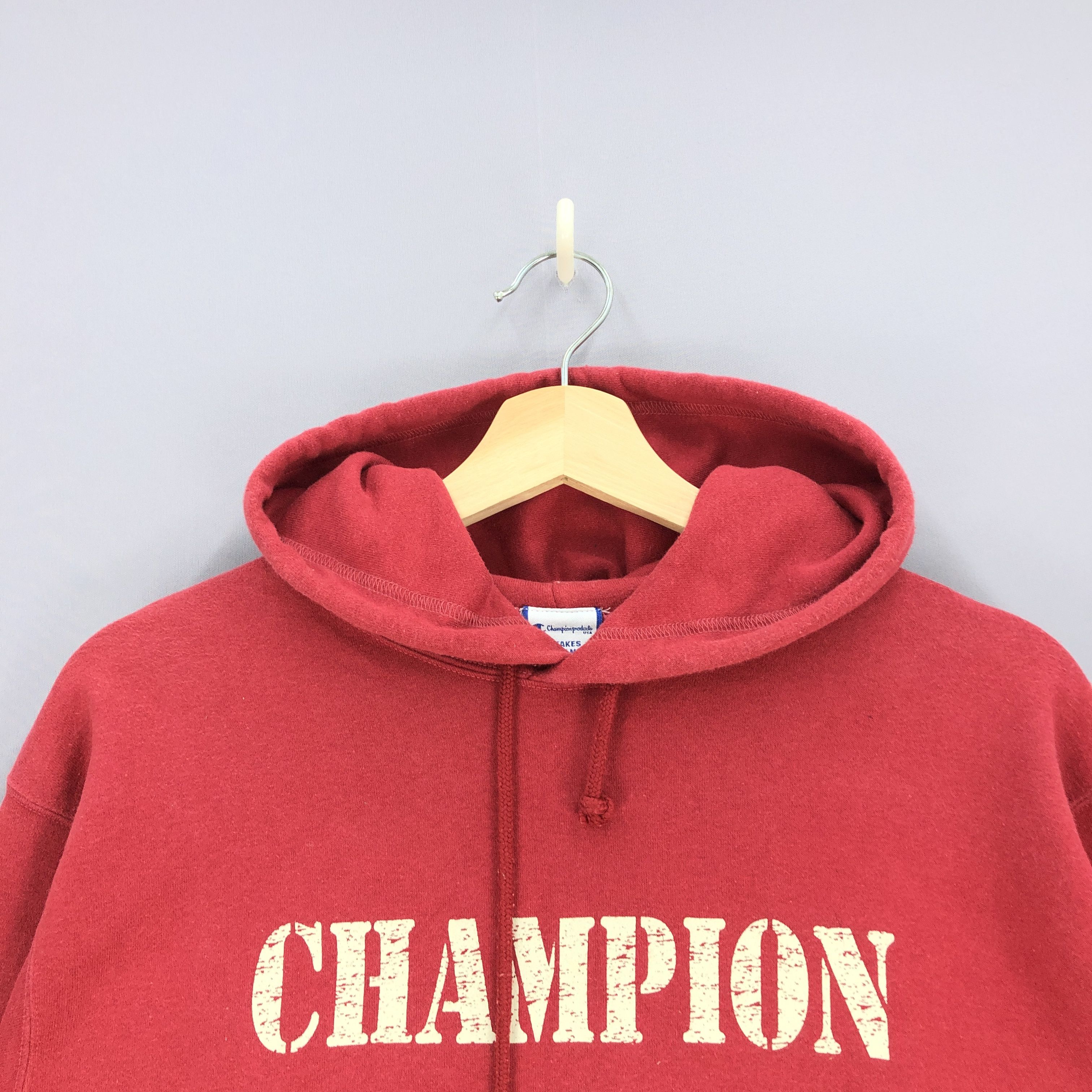 Champion × Vintage Vintage 90s Champion Sweatshirt Hoodie Champion Sweater Size US M / EU 48-50 / 2 - 4 Thumbnail