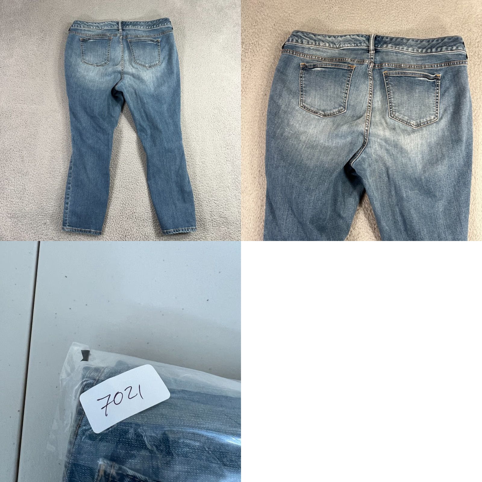 Torrid VINTAGE Torrid Boyfriend Fit Jeans Women Size 16 Plus High Rise 90s Blue Denim Size 38" / US 16 / IT 52 - 8 Thumbnail